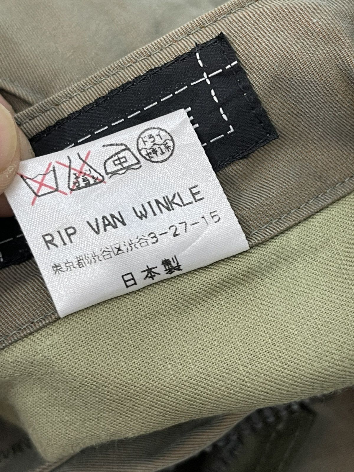 Japanese Brand Multipockets Tactical Rip Van Winkle Baggy Wide Pant 2🟦8 Size US 32 / EU 48 - 25 Thumbnail
