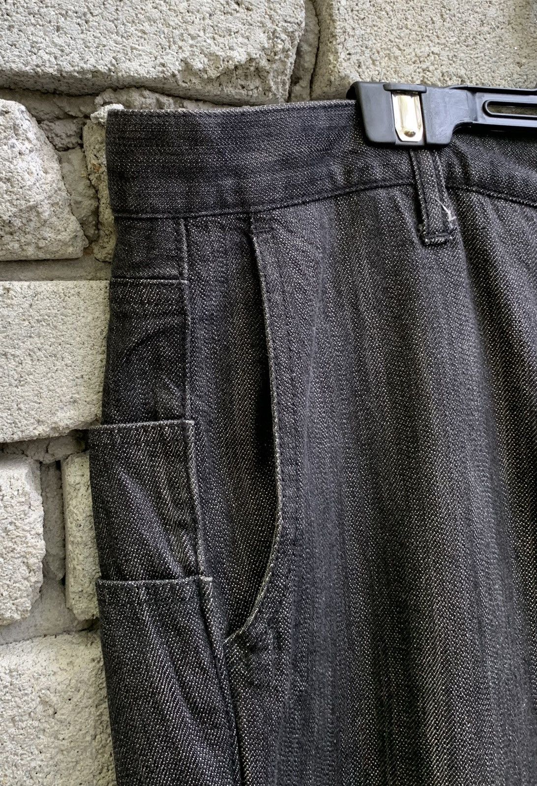 Japanese Brand Phil Smart Side Zipper Pocket Denim Pants Size US 35 - 10 Thumbnail