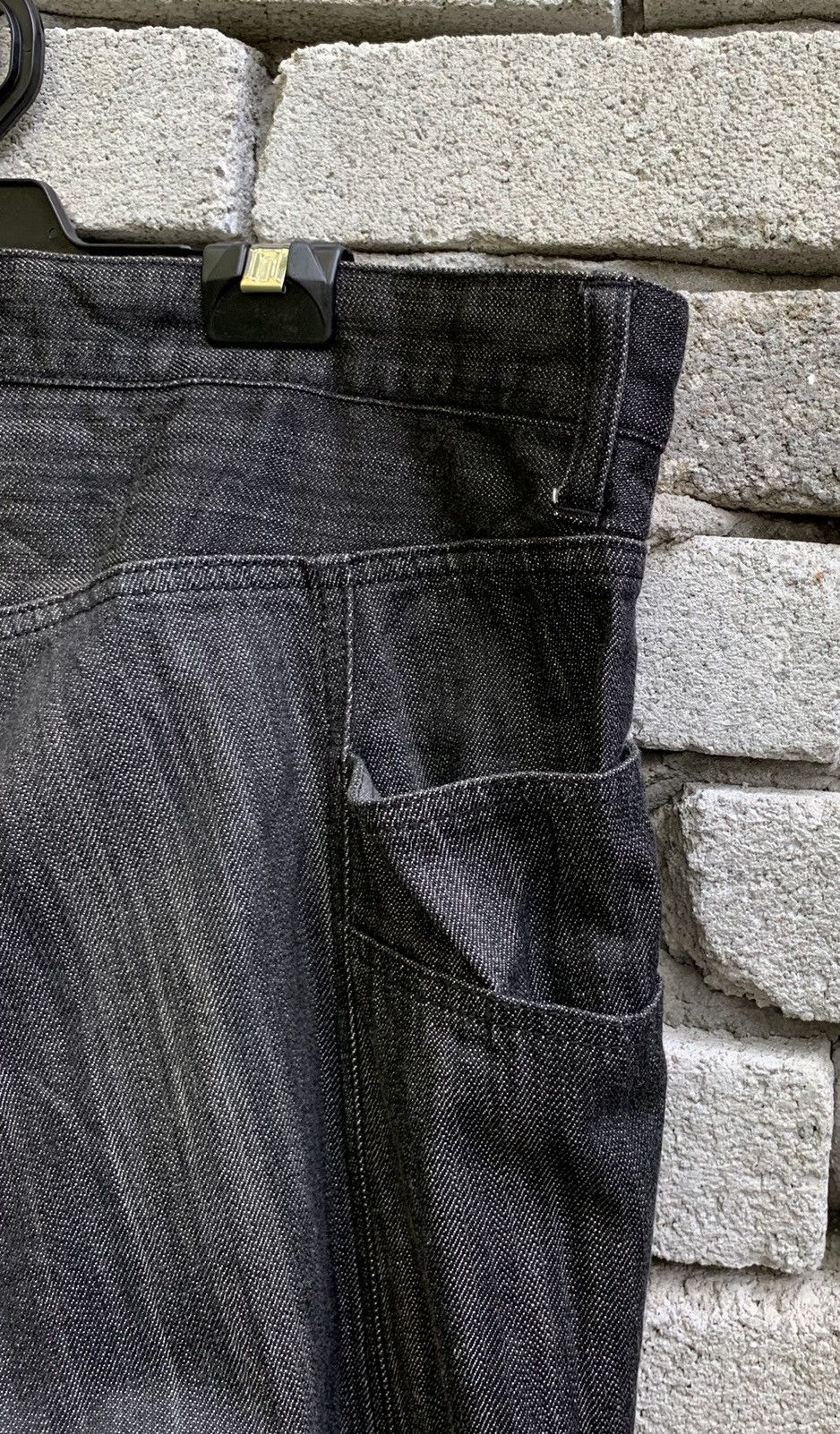 Japanese Brand Phil Smart Side Zipper Pocket Denim Pants Size US 35 - 11 Thumbnail