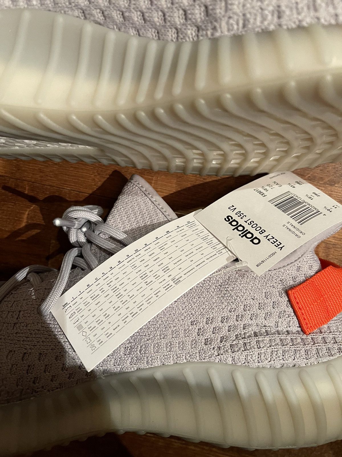 Adidas × Kanye West Adidas Yeezy Boost 350 V2 ‘Tail Light’ Size US 11 / EU 44 - 8 Thumbnail