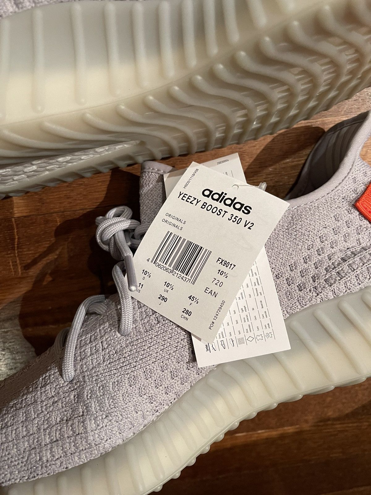 Adidas × Kanye West Adidas Yeezy Boost 350 V2 ‘Tail Light’ Size US 11 / EU 44 - 6 Thumbnail