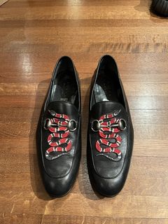 Gucci snake hot sale slip on