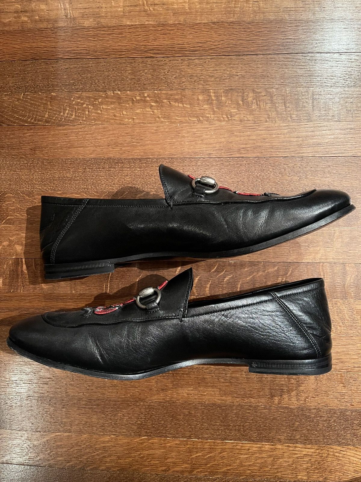 Gucci Gucci ‘Brixton Snake’ Slip-On Dress Shoe Size US 9 / EU 42 - 3 Thumbnail