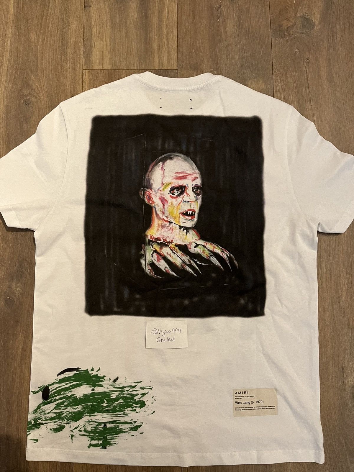 Amiri × Wes Lang Amiri z Wes lang T-Shirt Size US S / EU 44-46 / 1 - 2 Thumbnail