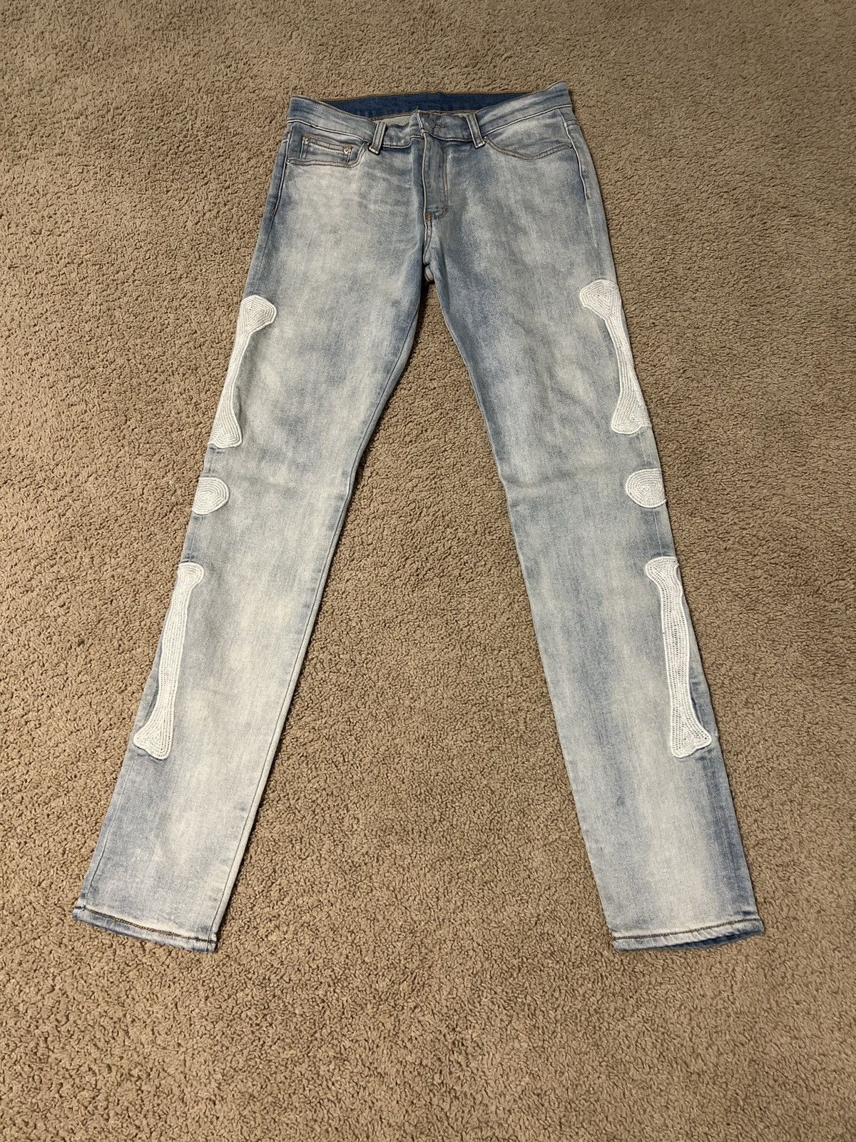 MNML Skeleton MNML jeans | Grailed