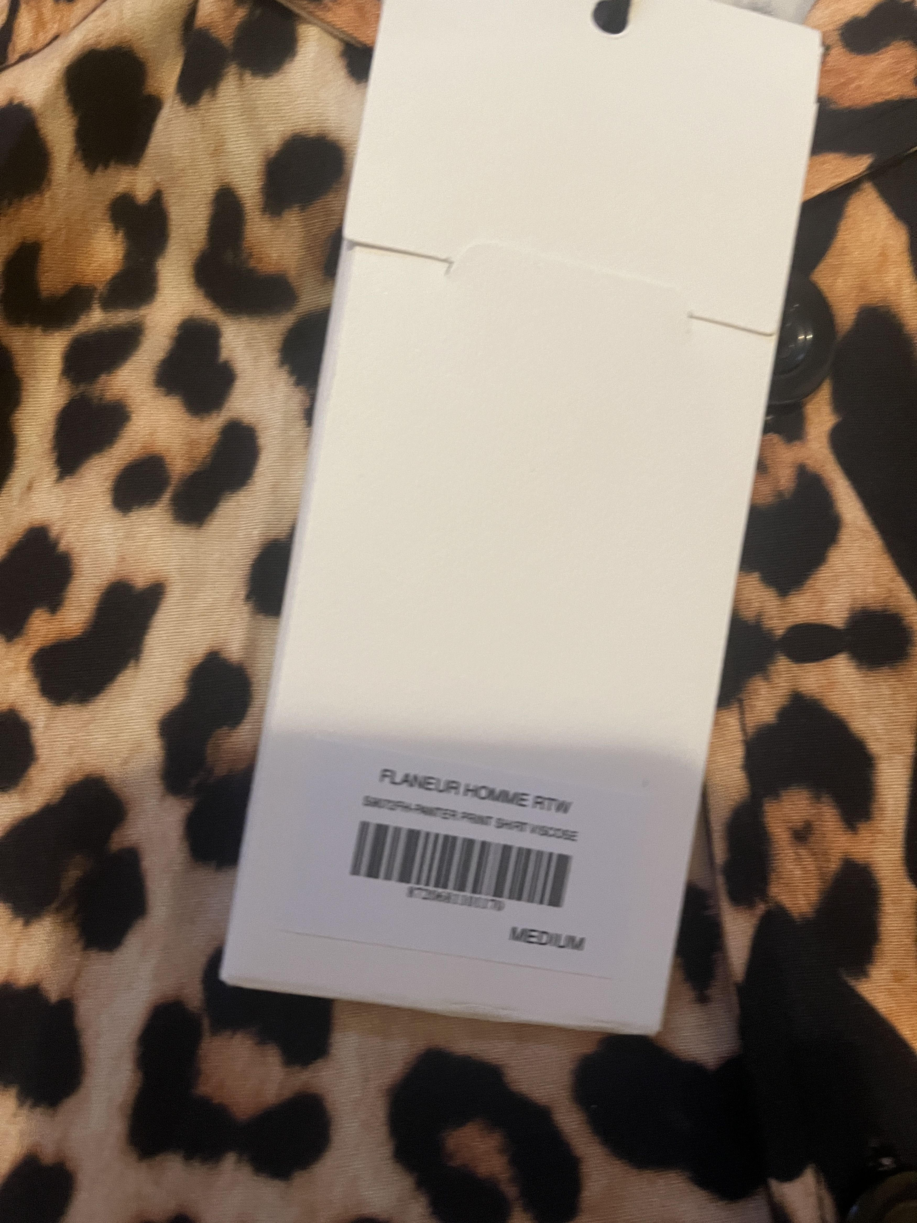 Other FLANEUR HOMME TIGER PRINT BUTTON UP Size US M / EU 48-50 / 2 - 3 Thumbnail