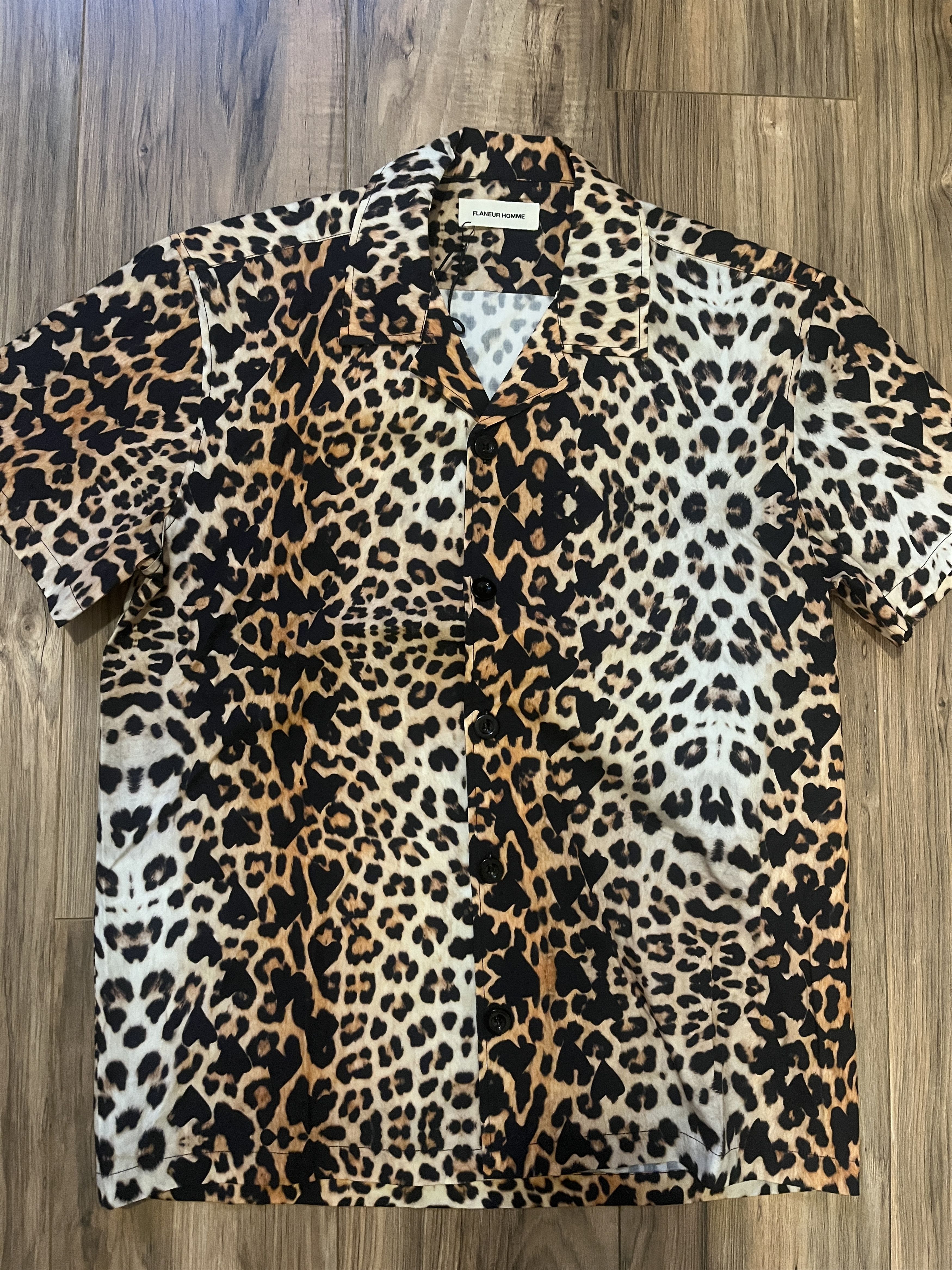 Other FLANEUR HOMME TIGER PRINT BUTTON UP Size US M / EU 48-50 / 2 - 1 Thumbnail