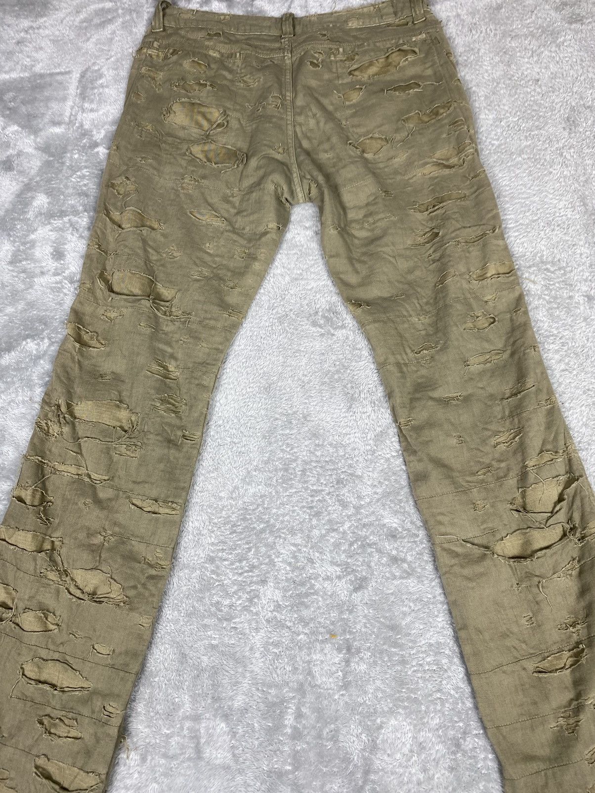 20471120 Bartack Distressed Scub Pants. S0202 Size US 33 - 12 Thumbnail