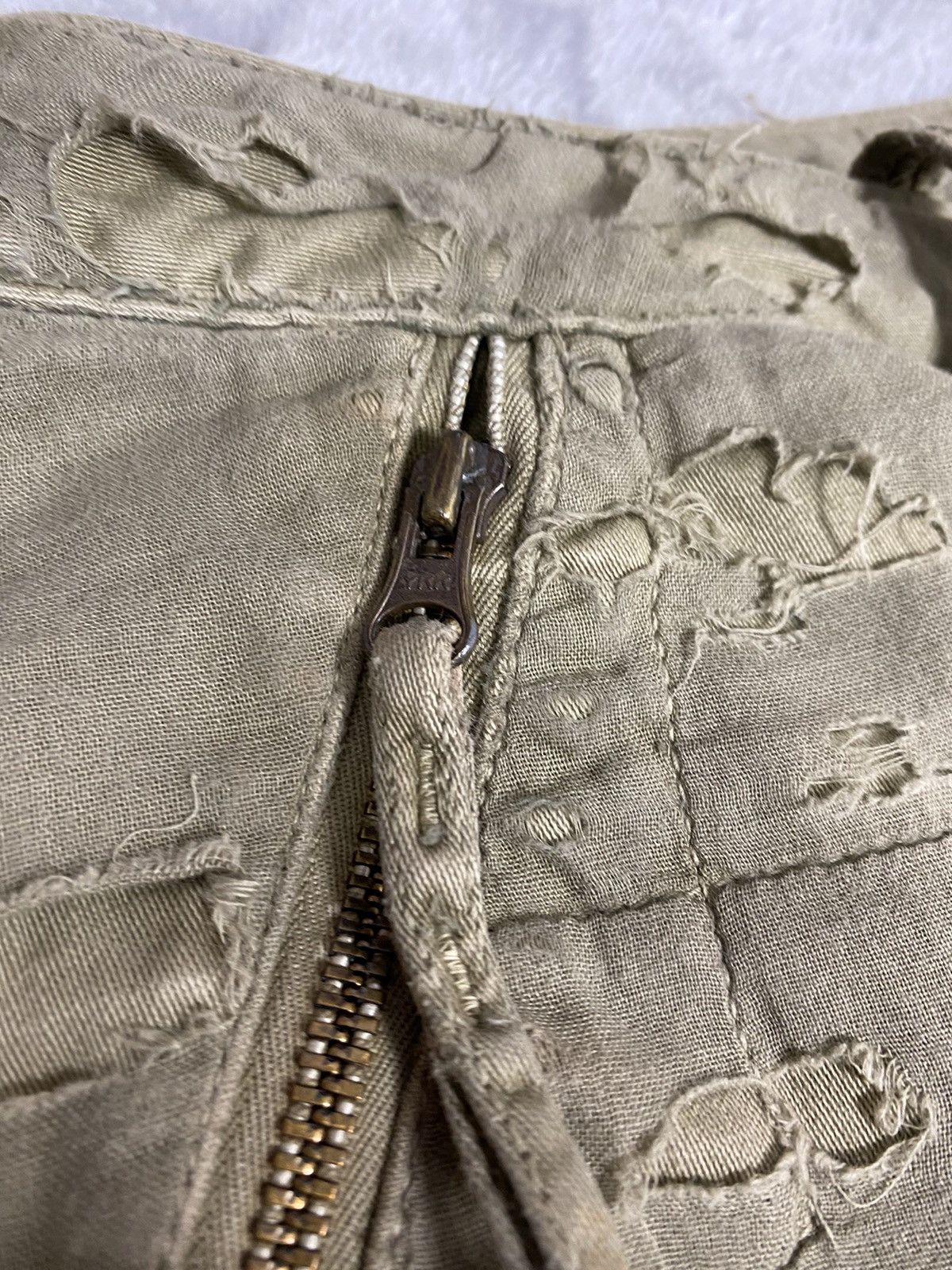 20471120 Bartack Distressed Scub Pants. S0202 Size US 33 - 7 Thumbnail