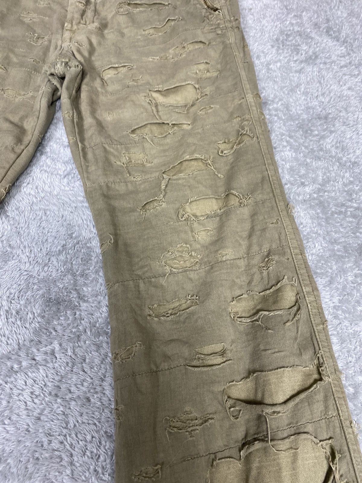 20471120 Bartack Distressed Scub Pants. S0202 Size US 33 - 5 Thumbnail