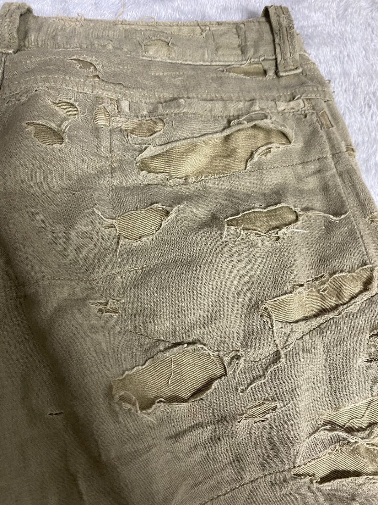 20471120 Bartack Distressed Scub Pants. S0202 Size US 33 - 14 Thumbnail