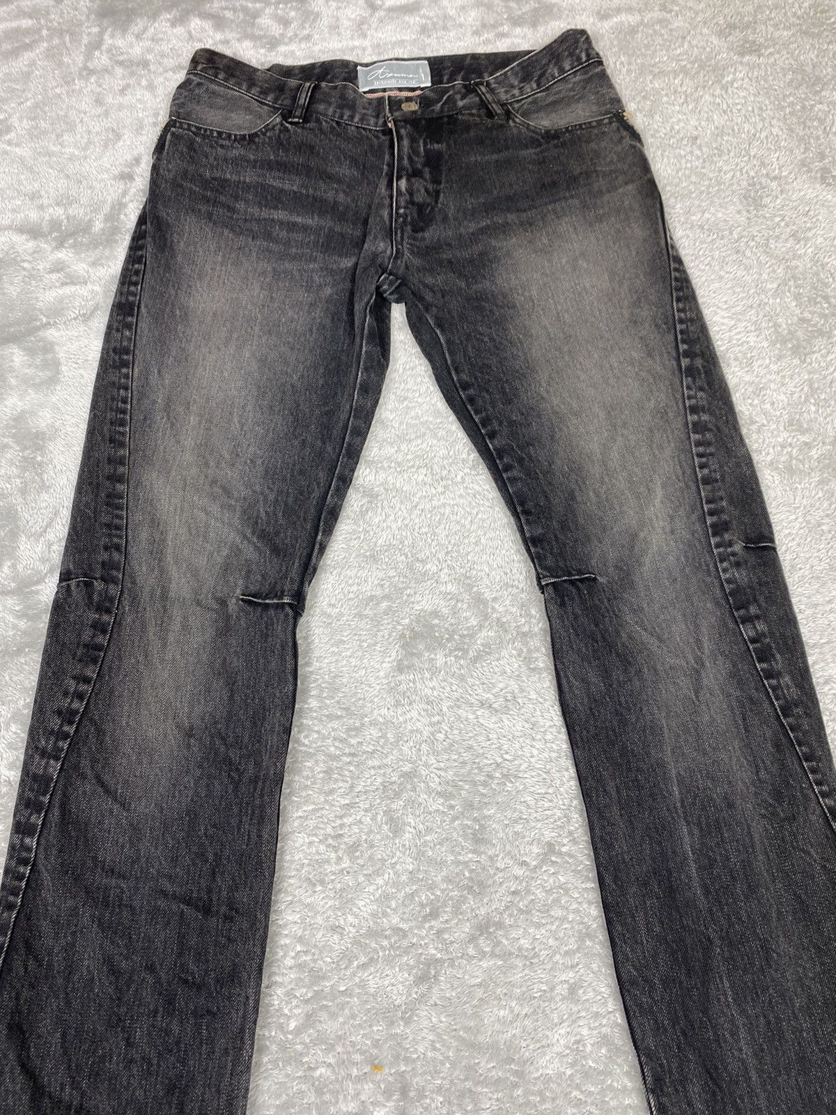 Hysteric Glamour Japanese Brand Azuma Faded Denim Jeans. S0199 Size US 30 / EU 46 - 3 Thumbnail
