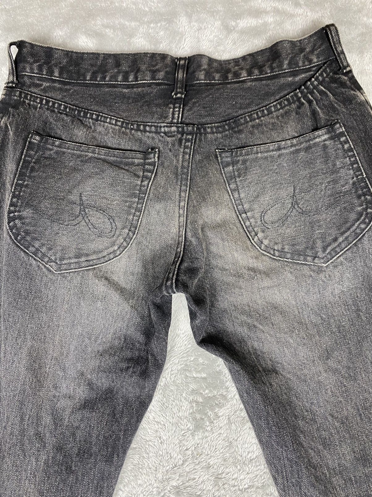 Hysteric Glamour Japanese Brand Azuma Faded Denim Jeans. S0199 Size US 30 / EU 46 - 10 Thumbnail