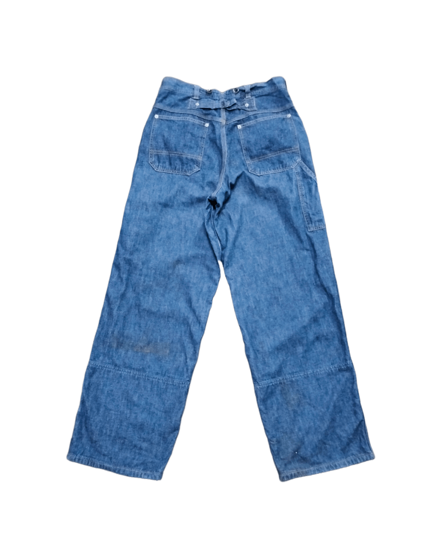 Ralph Lauren Blue Label Ralph Lauren Capenter Denim Buckle Back Pants Size US 29 - 2 Thumbnail