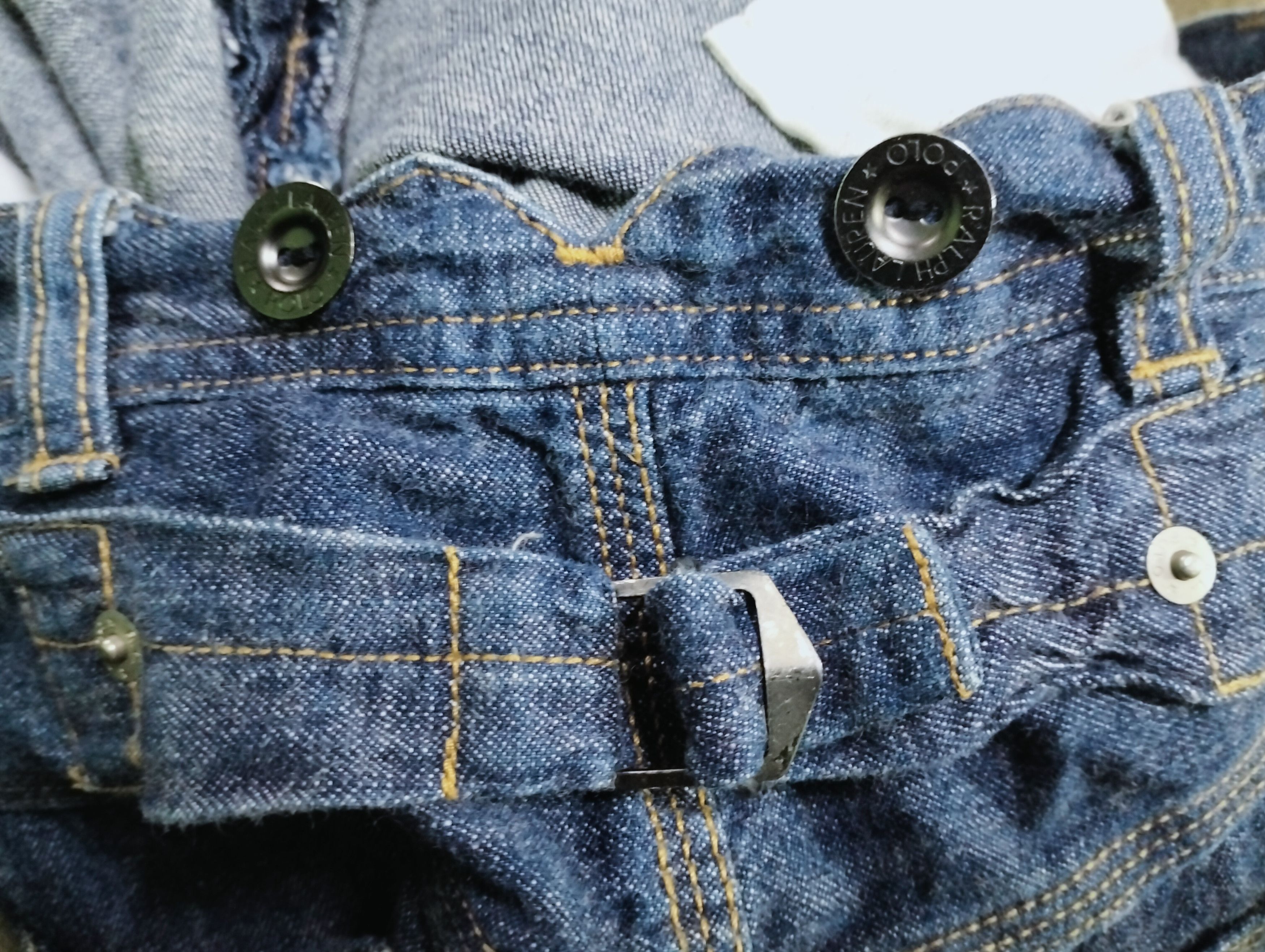 Ralph Lauren Blue Label Ralph Lauren Capenter Denim Buckle Back Pants Size US 29 - 5 Thumbnail