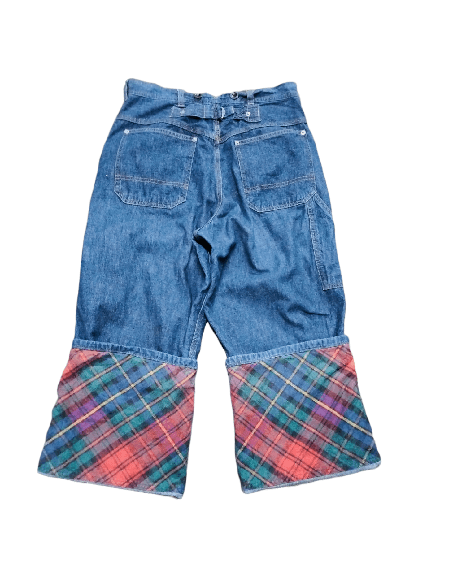 Ralph Lauren Blue Label Ralph Lauren Capenter Denim Buckle Back Pants Size US 29 - 4 Thumbnail