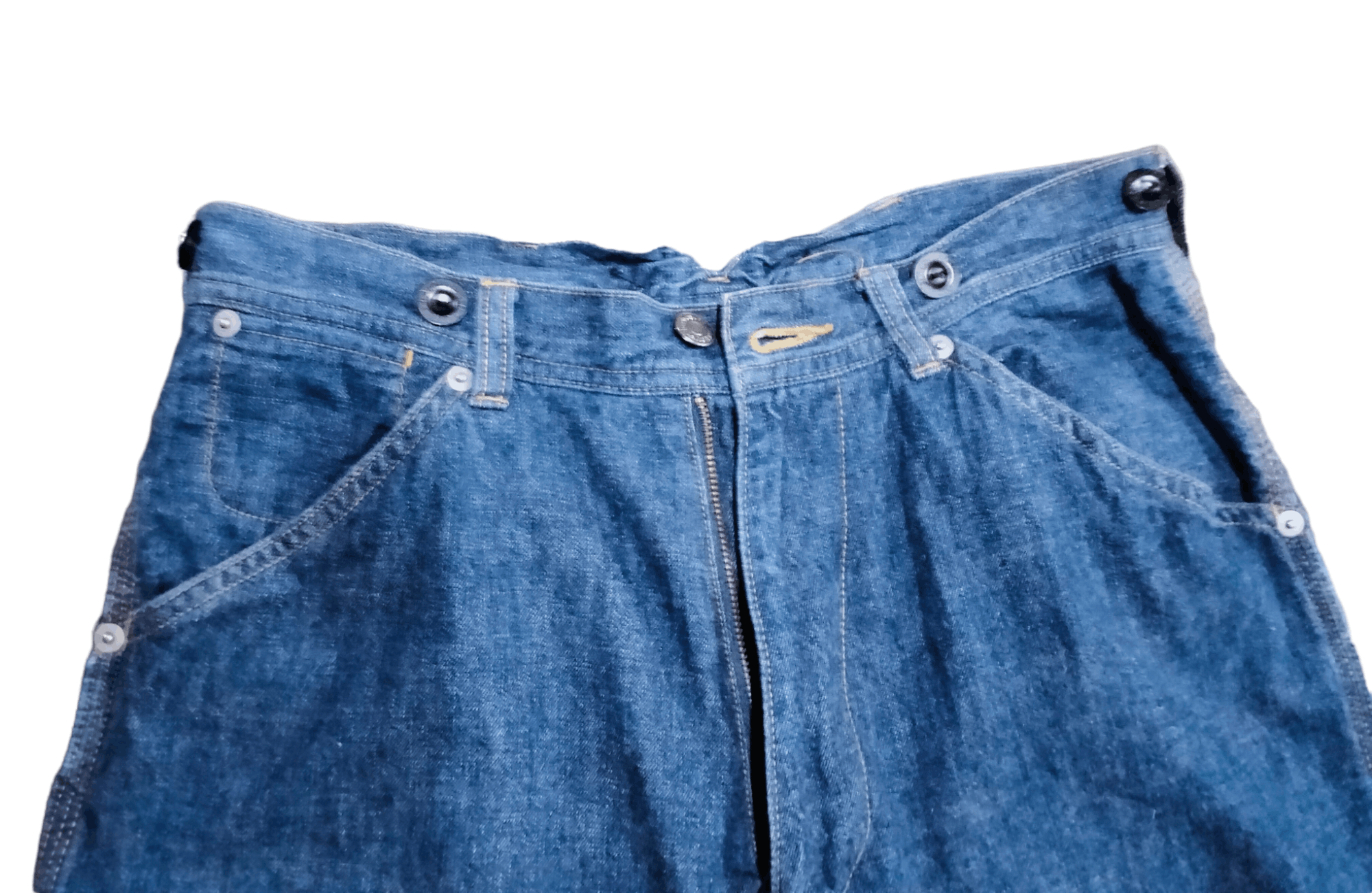 Ralph Lauren Blue Label Ralph Lauren Capenter Denim Buckle Back Pants Size US 29 - 14 Thumbnail