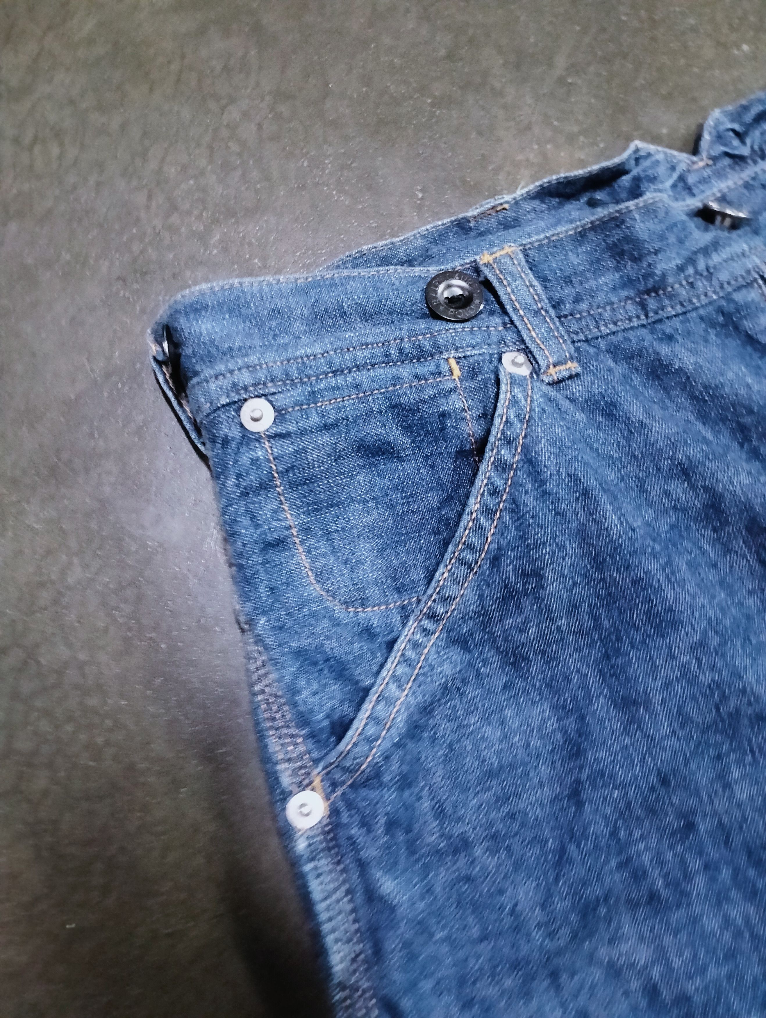 Ralph Lauren Blue Label Ralph Lauren Capenter Denim Buckle Back Pants Size US 29 - 11 Thumbnail