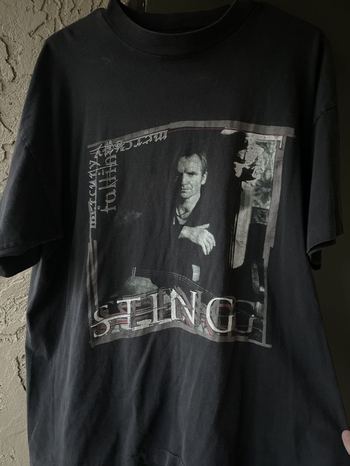 Vintage Vintage Sting Mercury Falling 1996 Tour Tee Size US XL / EU 56 / 4 - 1 Thumbnail