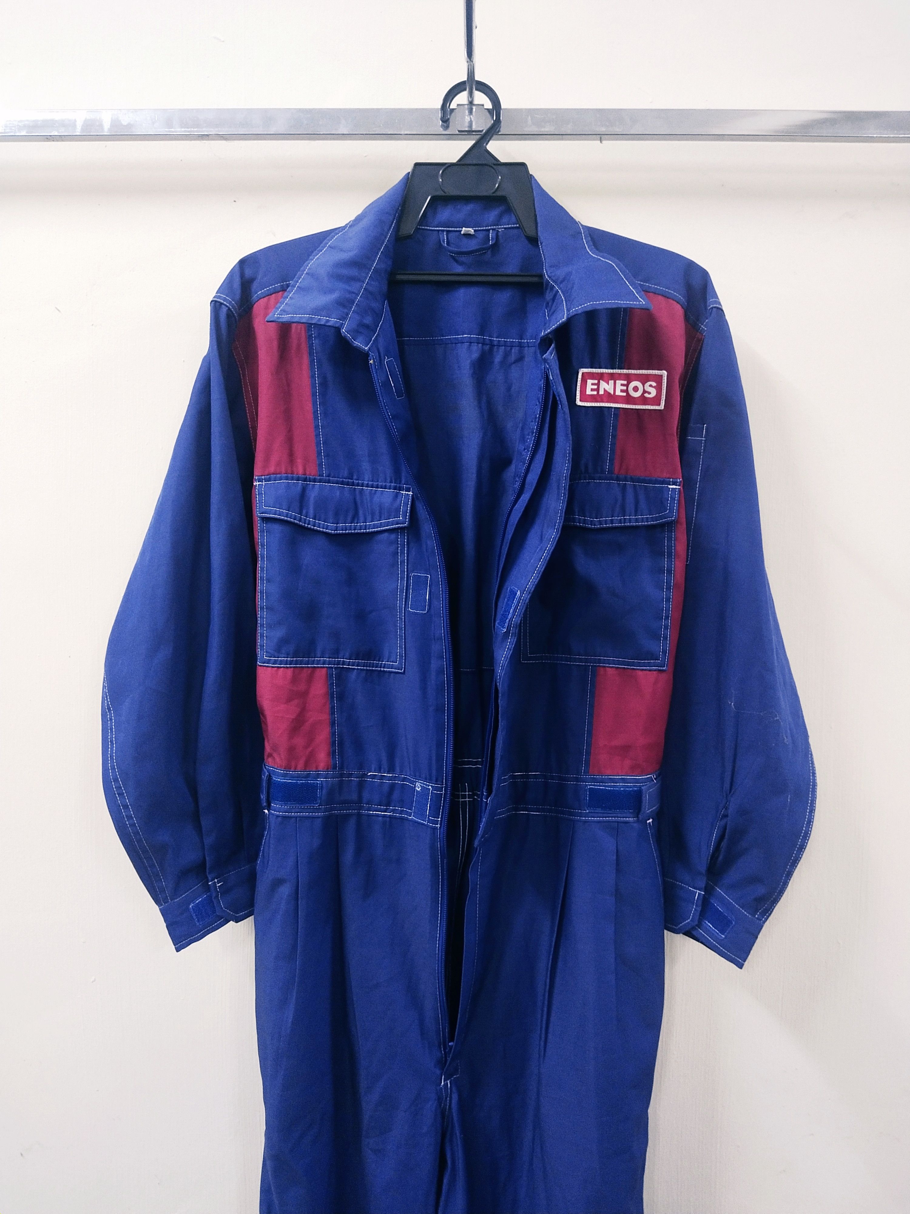 Japanese Brand × Vintage 🔥 Vintage Japanese Brand Eneos Overall Size US 32 / EU 48 - 8 Thumbnail