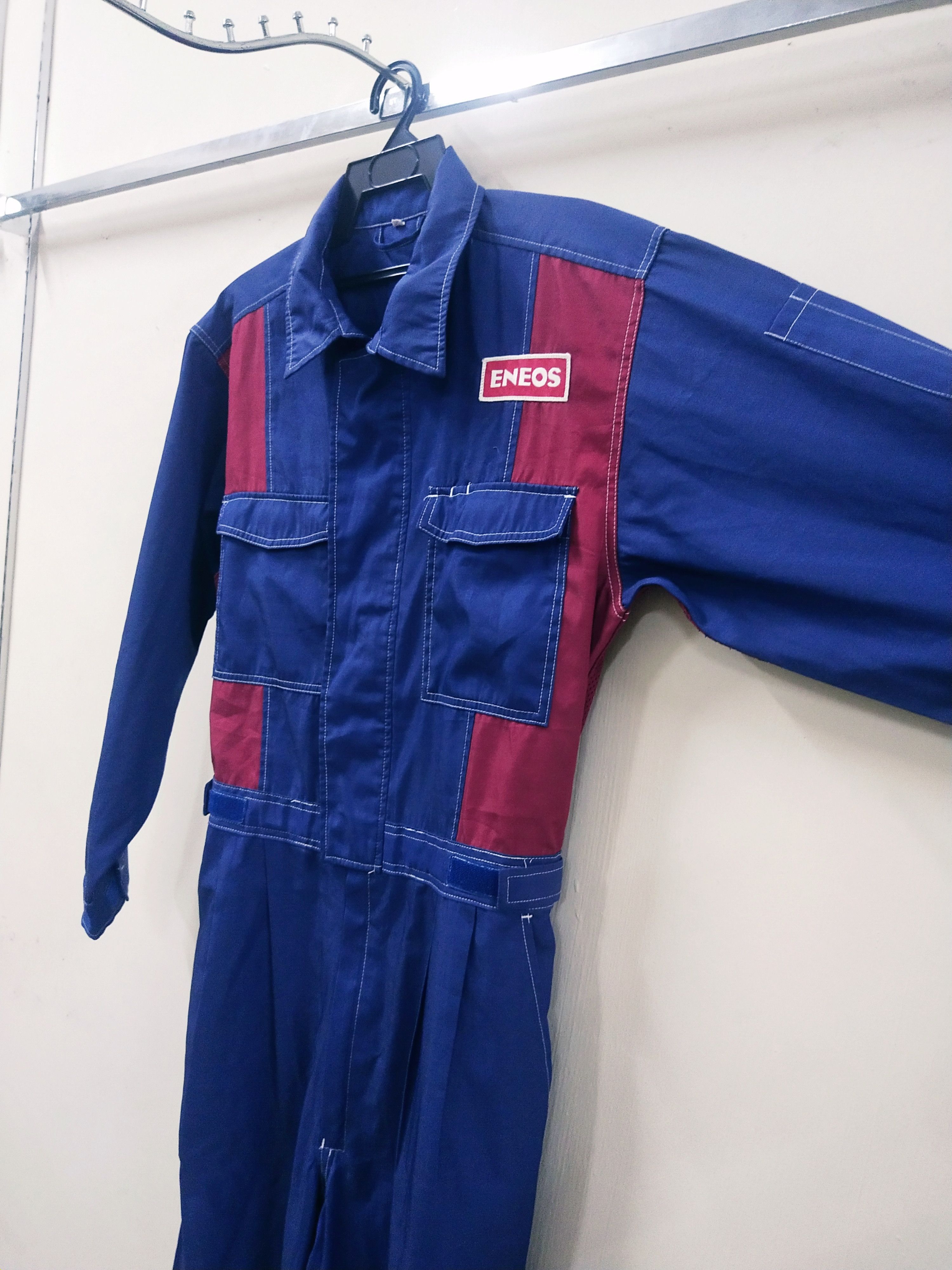 Japanese Brand × Vintage 🔥 Vintage Japanese Brand Eneos Overall Size US 32 / EU 48 - 5 Thumbnail