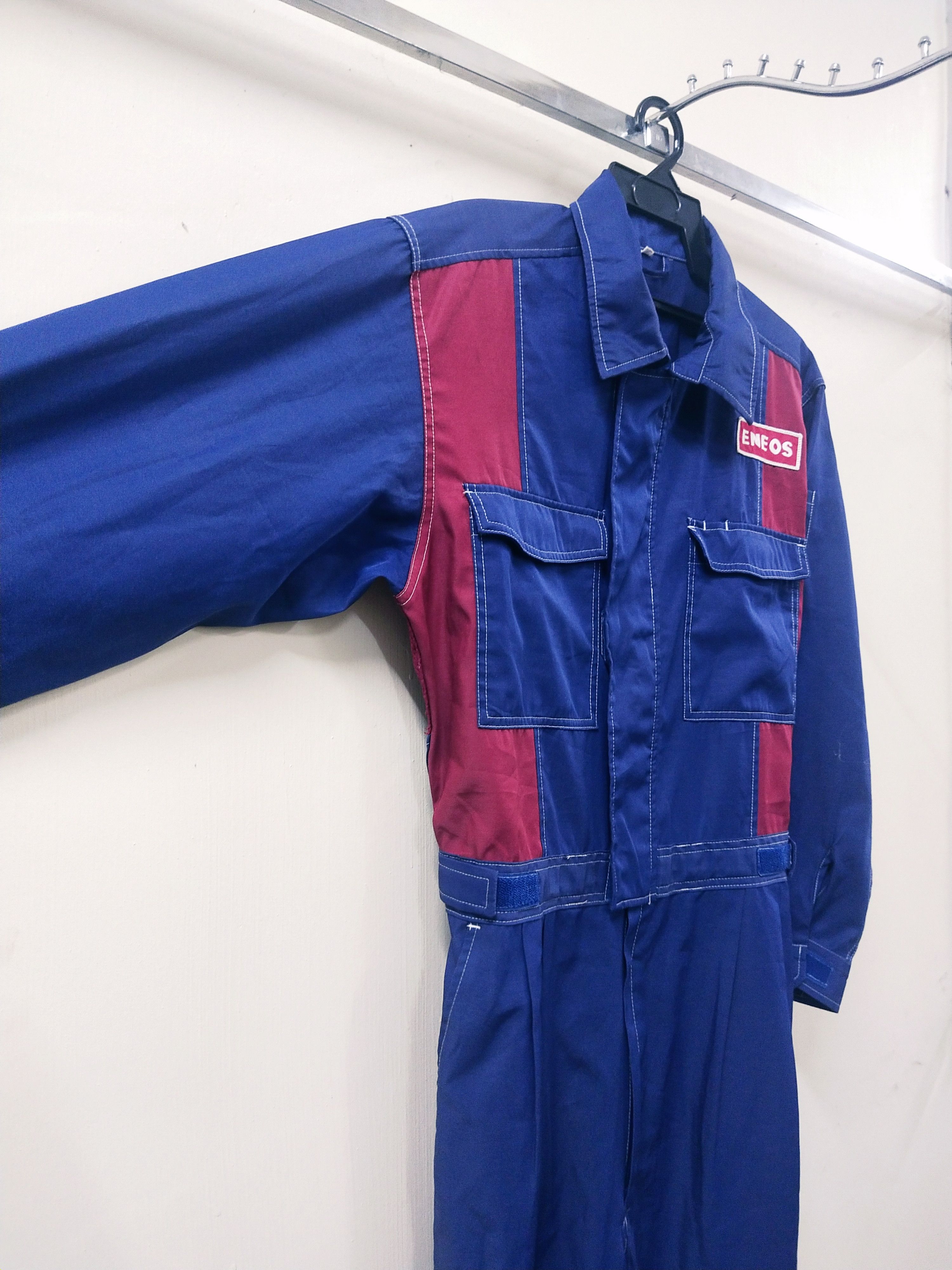 Japanese Brand × Vintage 🔥 Vintage Japanese Brand Eneos Overall Size US 32 / EU 48 - 6 Thumbnail