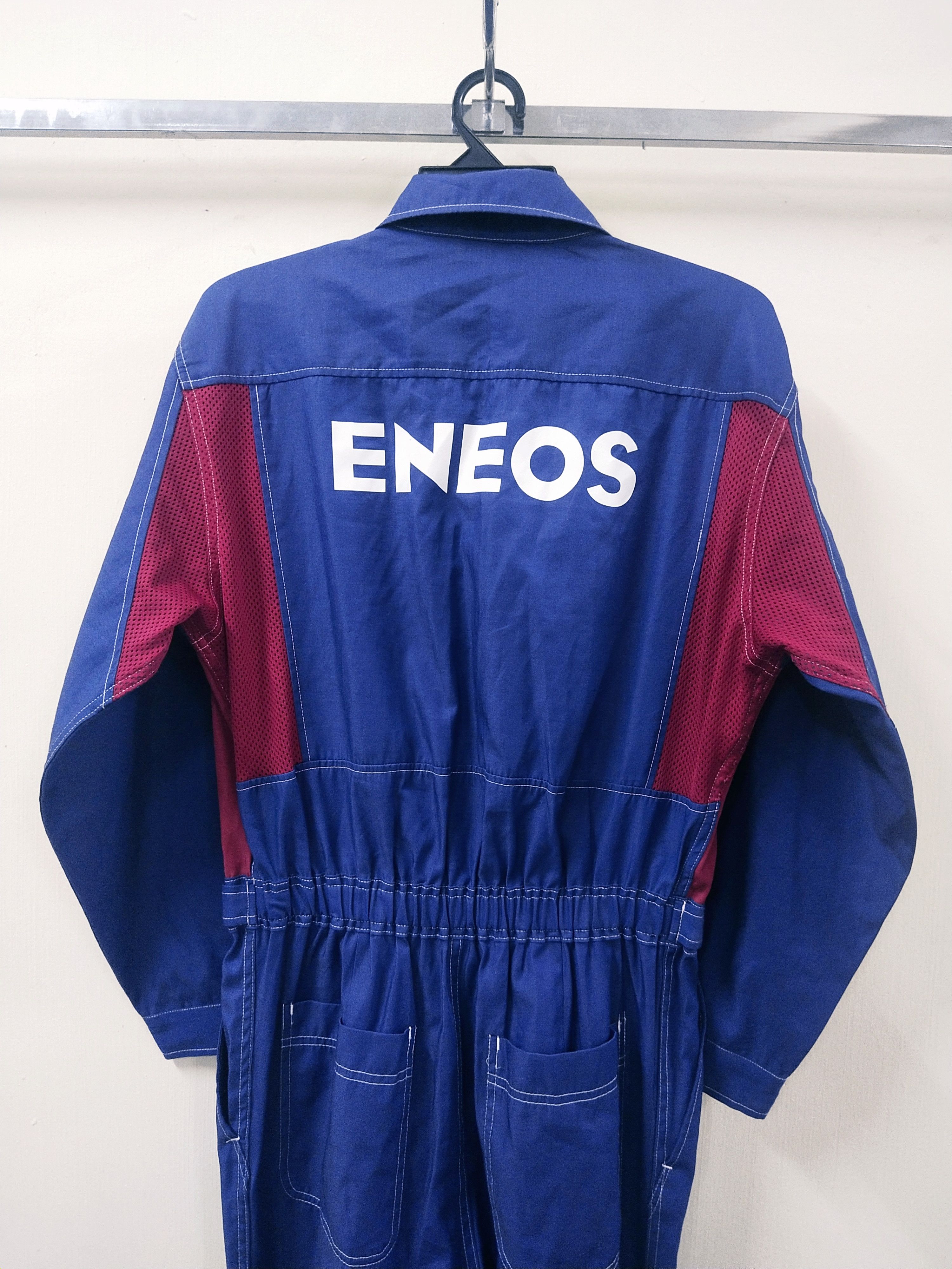 Japanese Brand × Vintage 🔥 Vintage Japanese Brand Eneos Overall Size US 32 / EU 48 - 9 Thumbnail