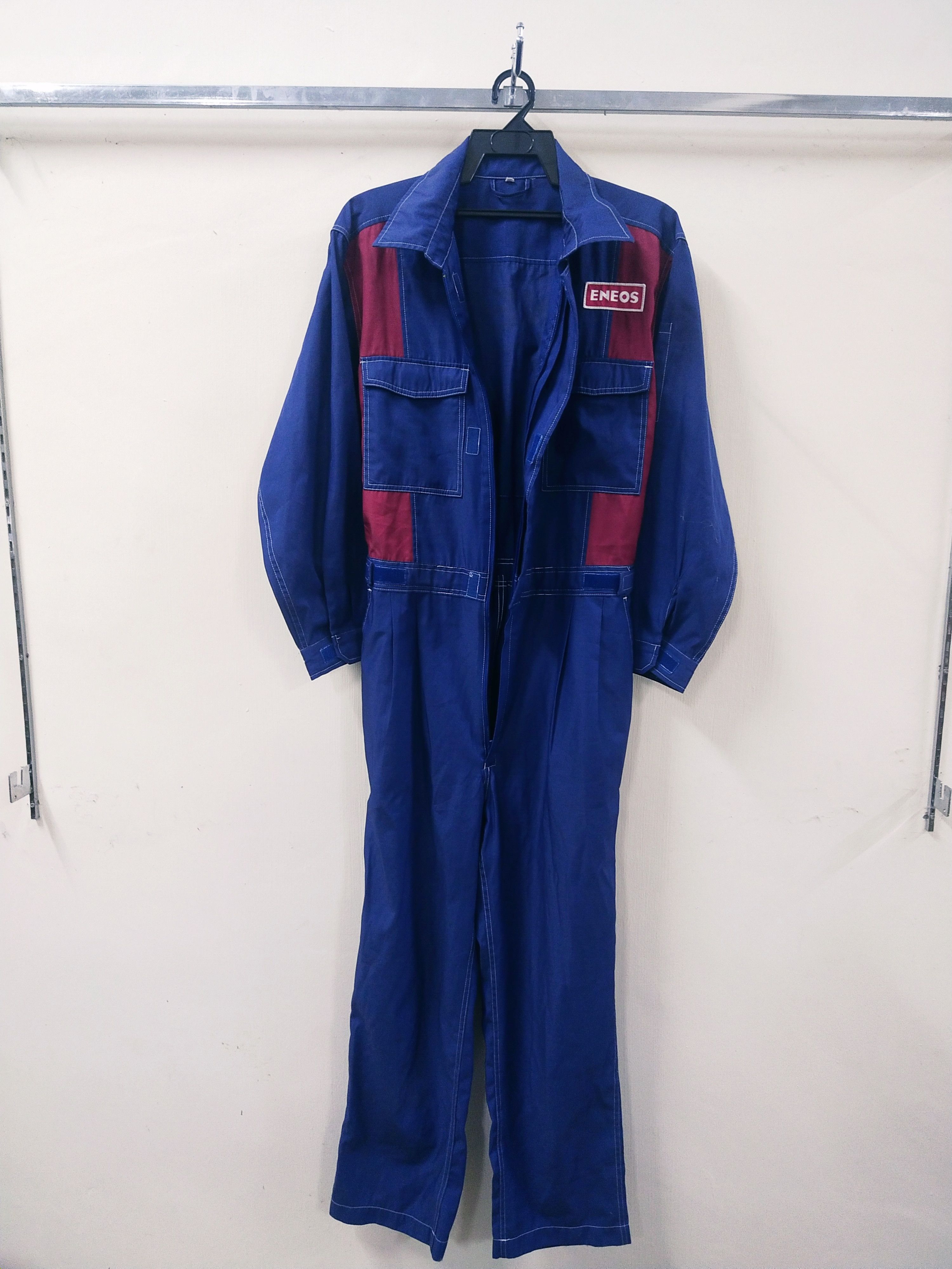 Japanese Brand × Vintage 🔥 Vintage Japanese Brand Eneos Overall Size US 32 / EU 48 - 7 Thumbnail