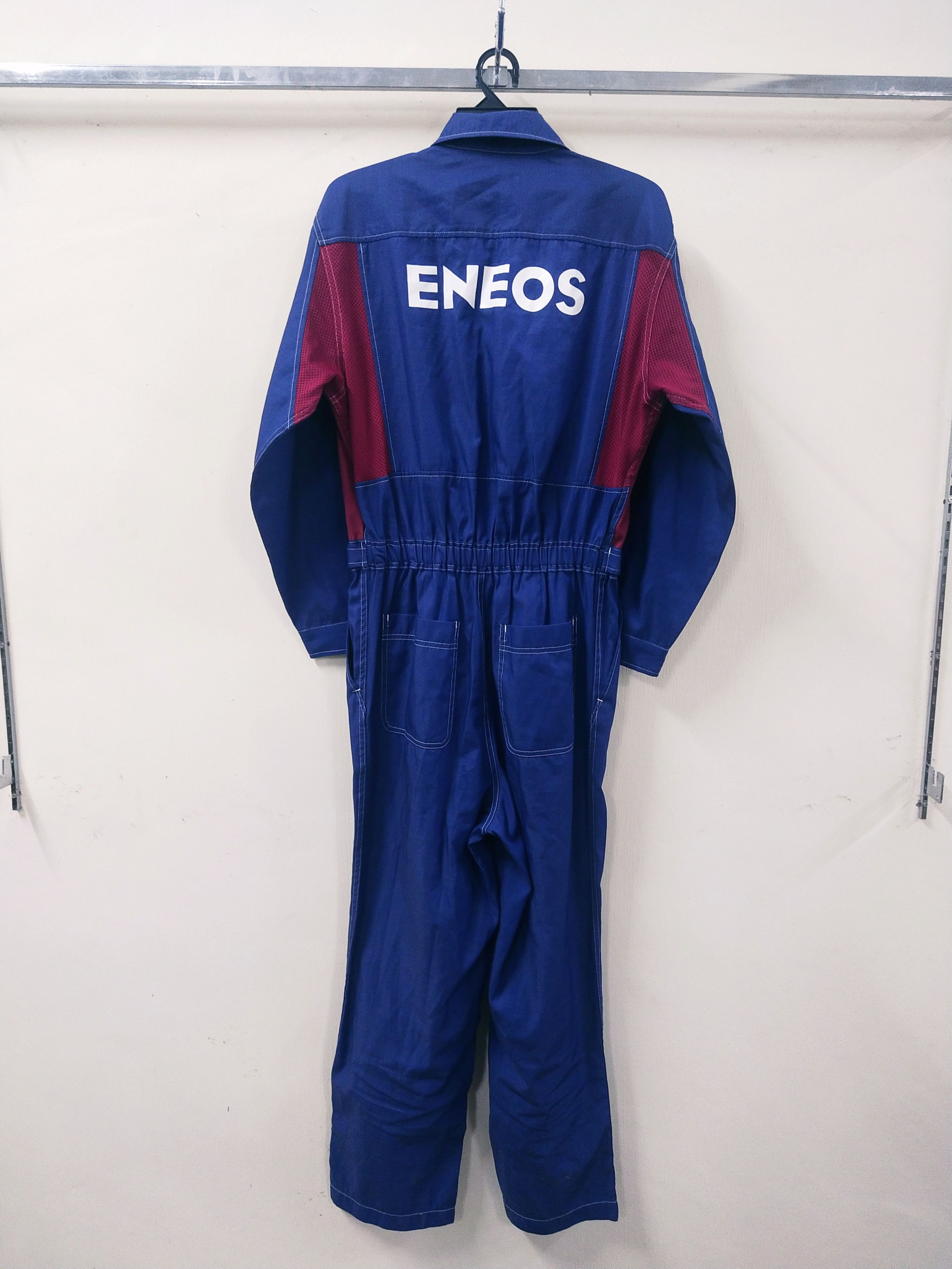 Japanese Brand × Vintage 🔥 Vintage Japanese Brand Eneos Overall Size US 32 / EU 48 - 1 Thumbnail