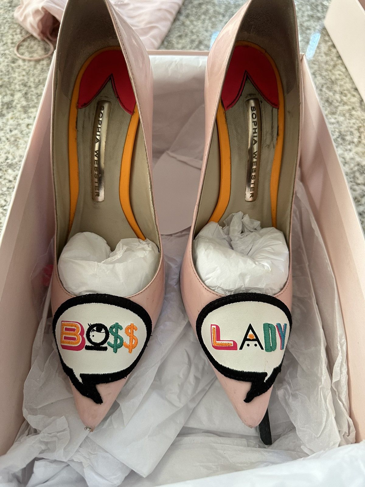 Sophia webster boss lady flats clearance