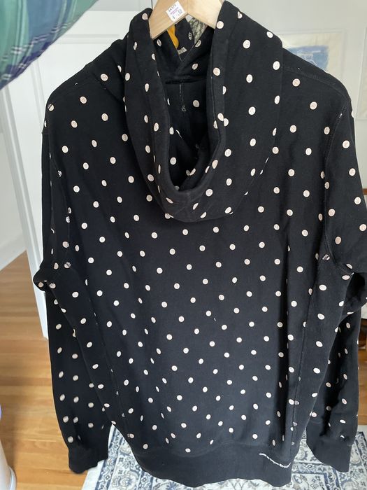 Cdg polka best sale dot hoodie