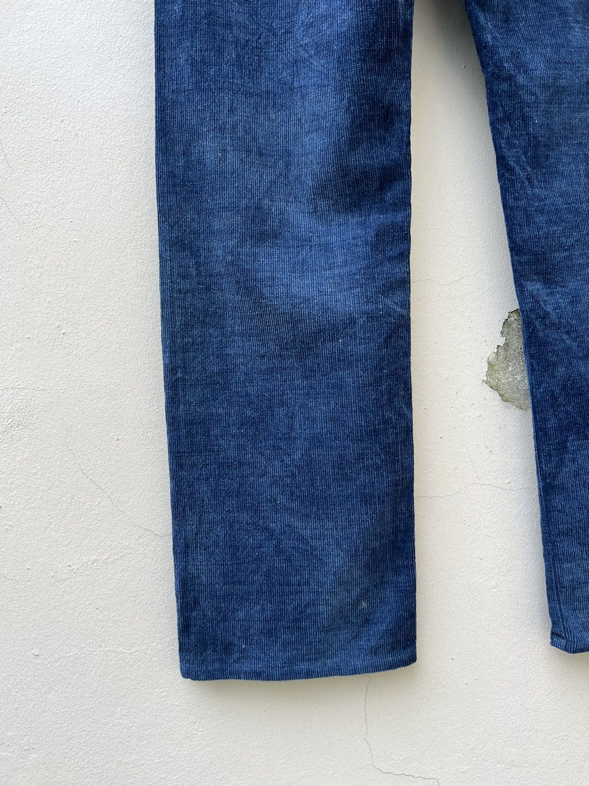 Blue Blue Japan Vintage Blue Blue Japan Sun Fade Indigo Blue Cord Jeans Size US 32 / EU 48 - 15 Thumbnail