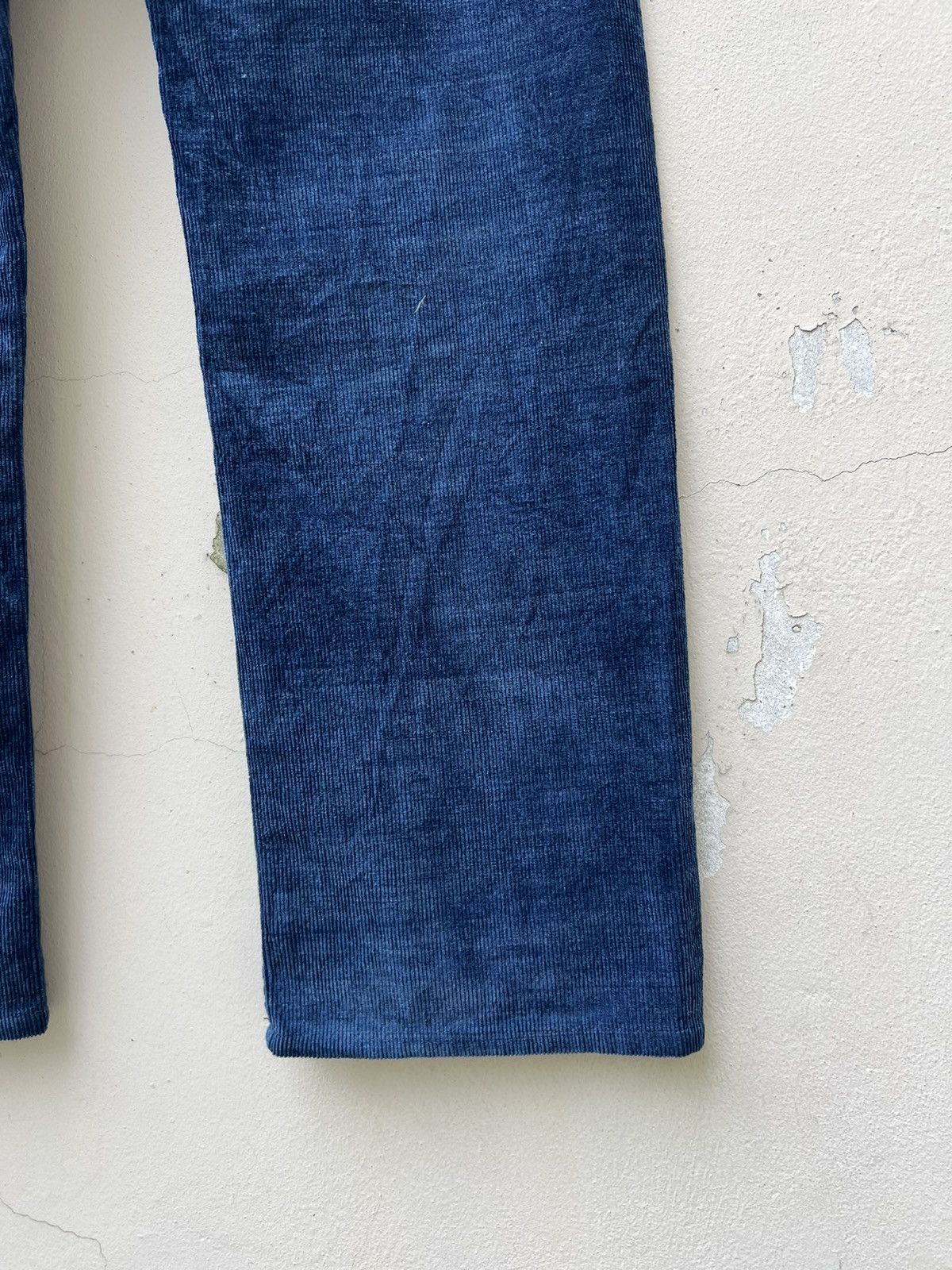 Blue Blue Japan Vintage Blue Blue Japan Sun Fade Indigo Blue Cord Jeans Size US 32 / EU 48 - 19 Thumbnail