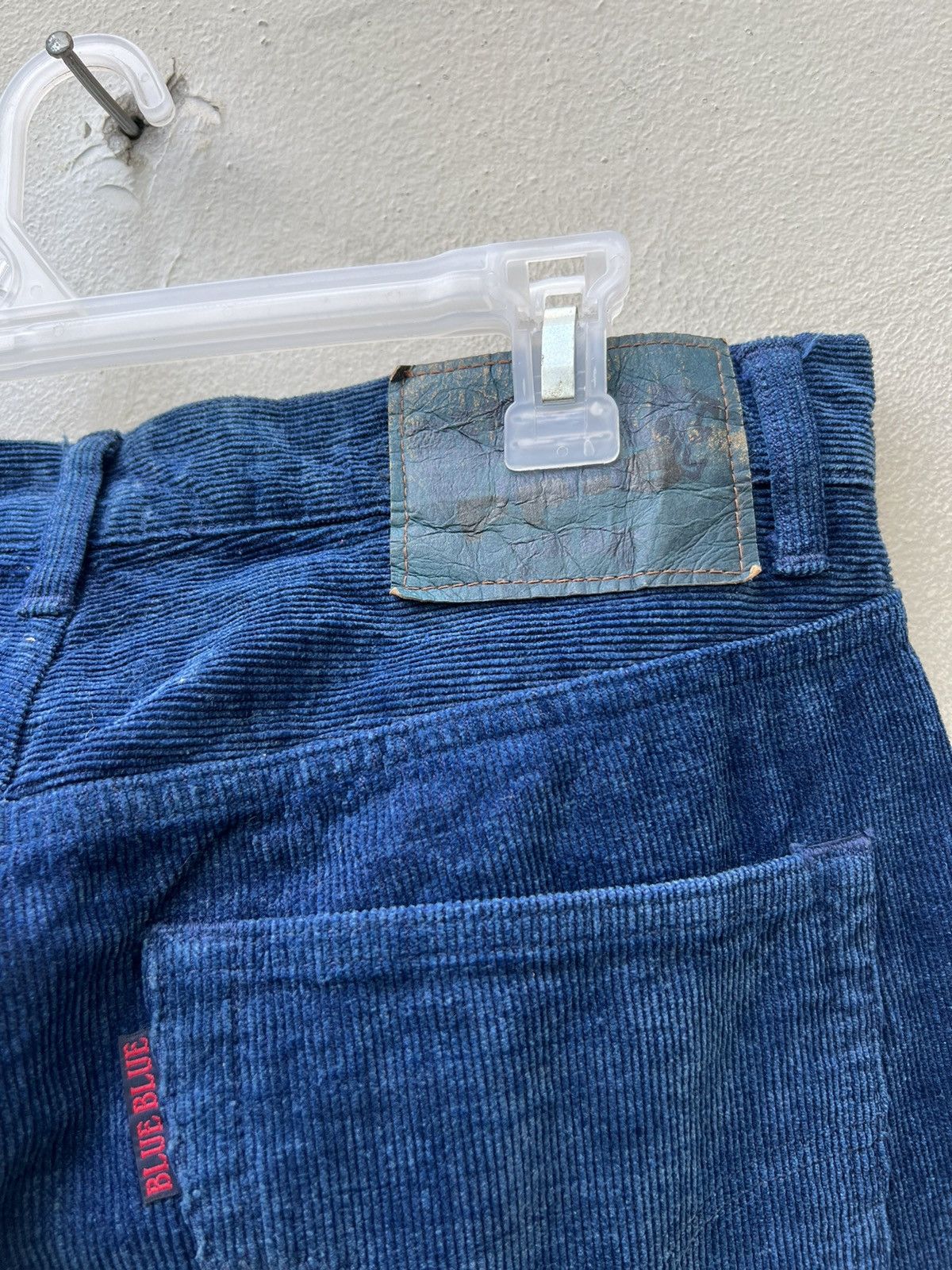 Blue Blue Japan Vintage Blue Blue Japan Sun Fade Indigo Blue Cord Jeans Size US 32 / EU 48 - 17 Thumbnail