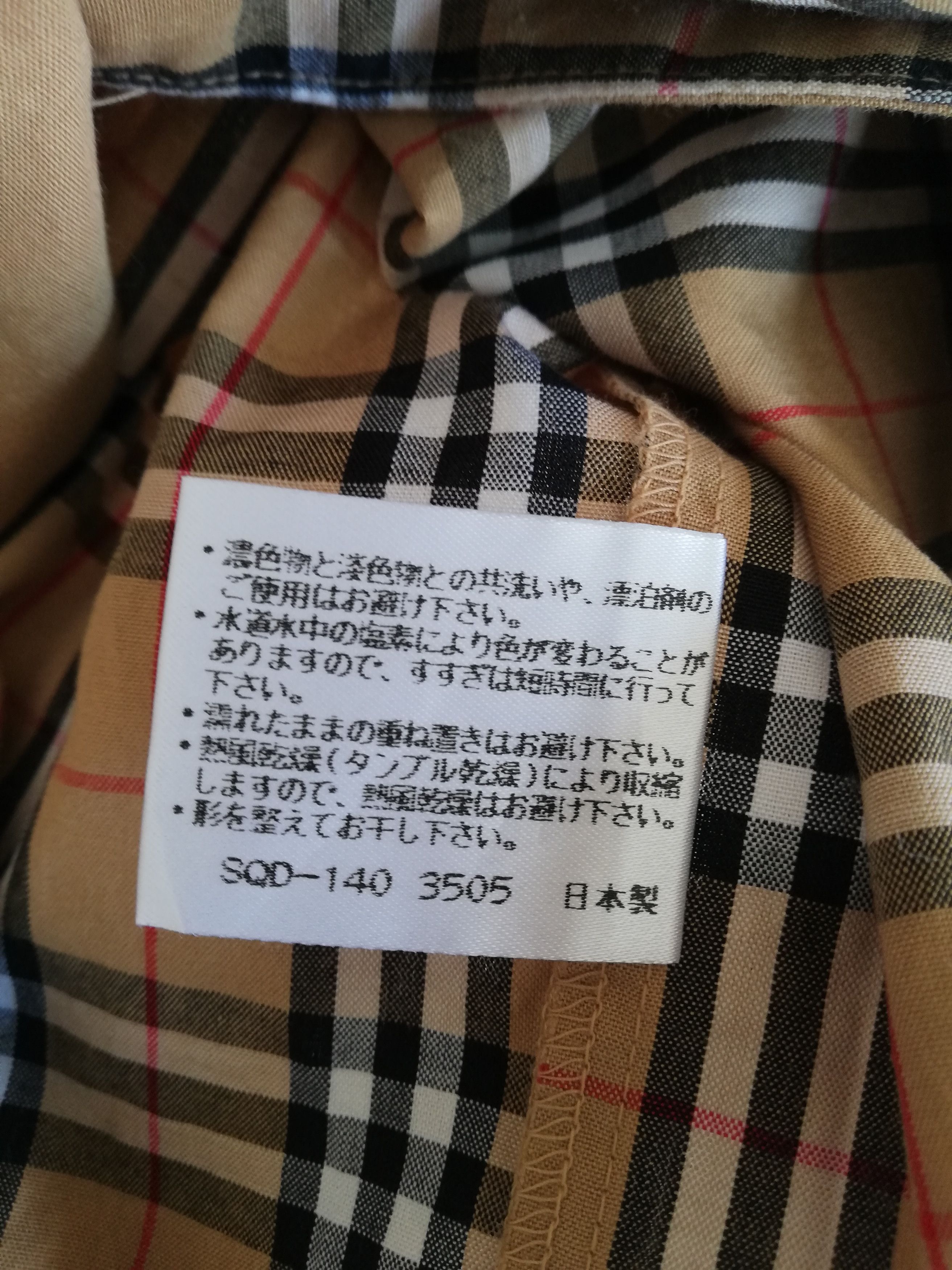 Burberry Vintage Burberrys Nova check Shirt Size US L / EU 52-54 / 3 - 3 Thumbnail