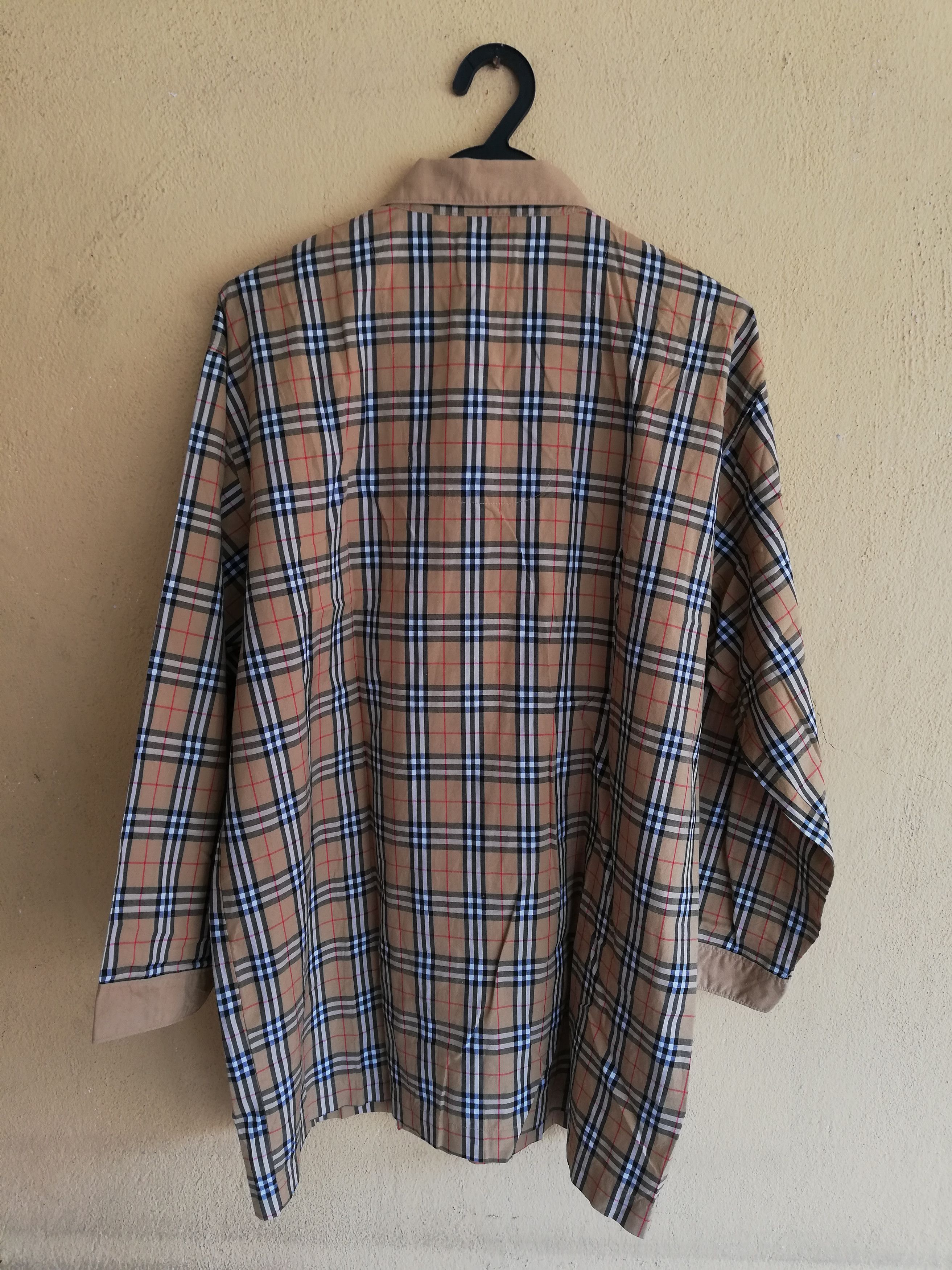 Burberry Vintage Burberrys Nova check Shirt Size US L / EU 52-54 / 3 - 2 Thumbnail