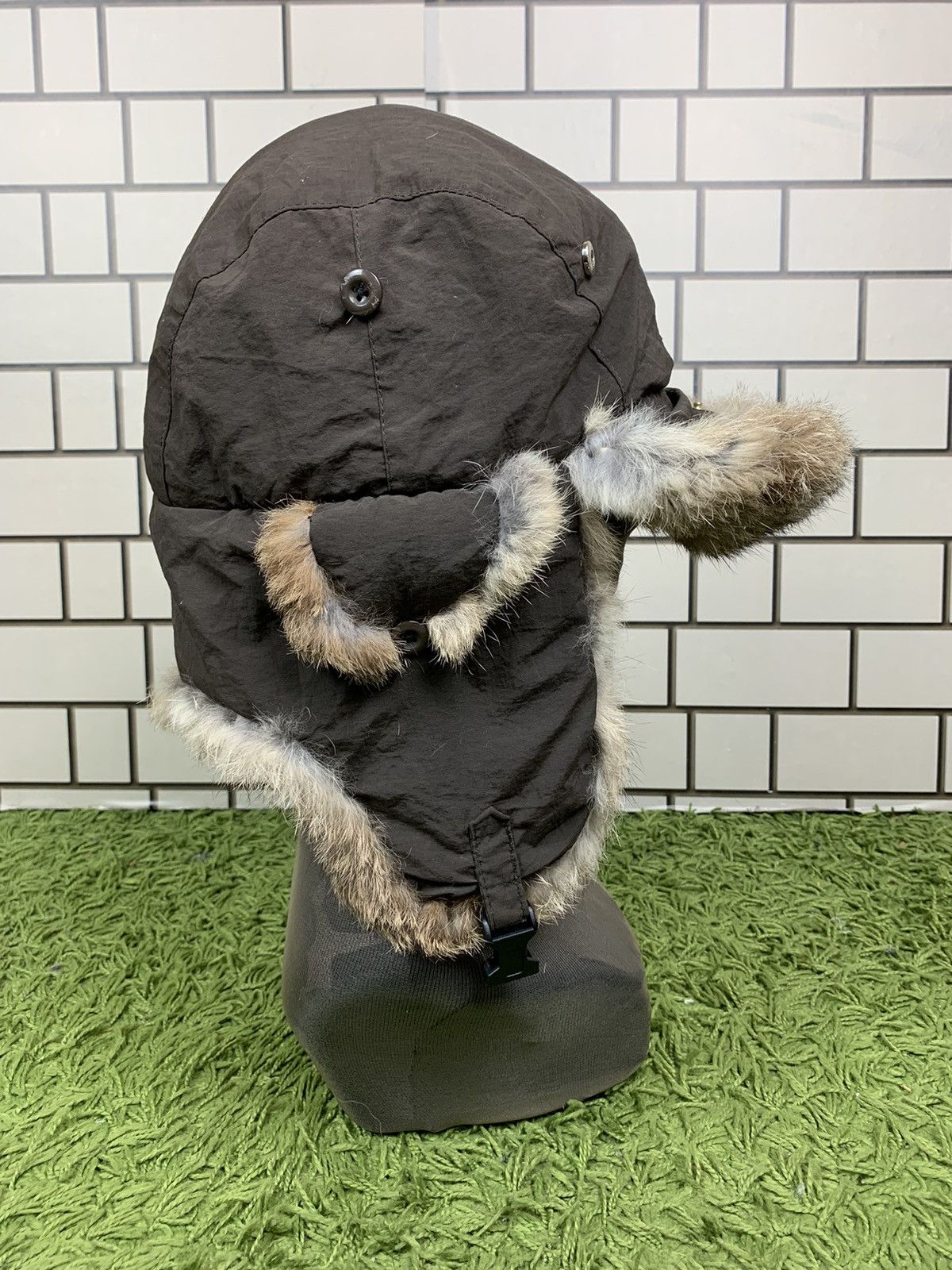 Vintage Vintage 90s Alt Beanie Mohair Streetwear Hype Size ONE SIZE - 10 Thumbnail