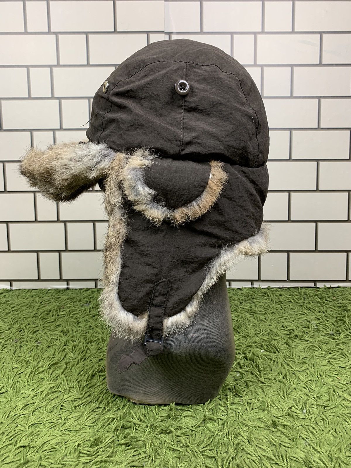 Vintage Vintage 90s Alt Beanie Mohair Streetwear Hype Size ONE SIZE - 8 Thumbnail
