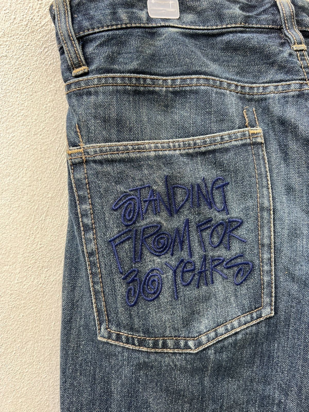 Stussy Stussy XXX Standing Firm For 30 Years Denim Jeans Size US 32 / EU 48 - 15 Thumbnail