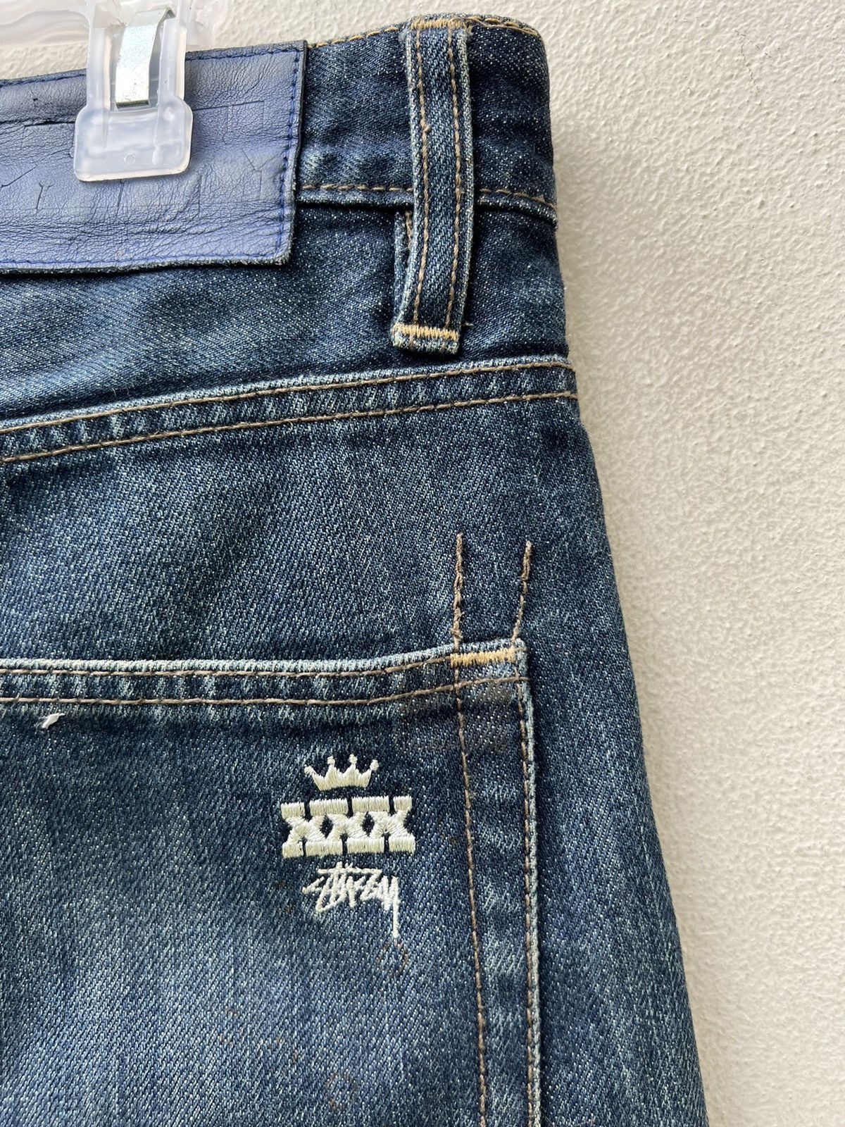 Stussy Stussy XXX Standing Firm For 30 Years Denim Jeans Size US 32 / EU 48 - 18 Thumbnail