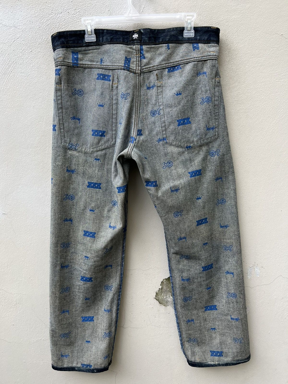 Stussy Stussy XXX Standing Firm For 30 Years Denim Jeans Size US 32 / EU 48 - 20 Thumbnail