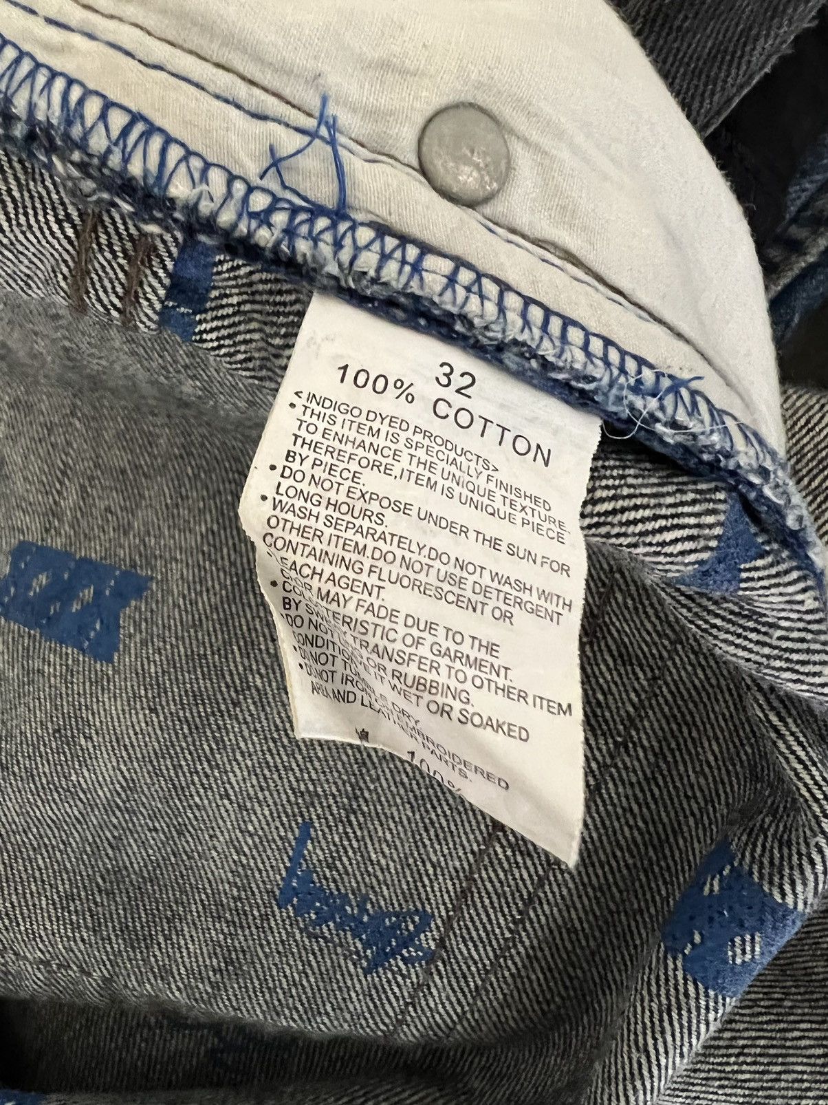 Stussy Stussy XXX Standing Firm For 30 Years Denim Jeans Size US 32 / EU 48 - 24 Thumbnail