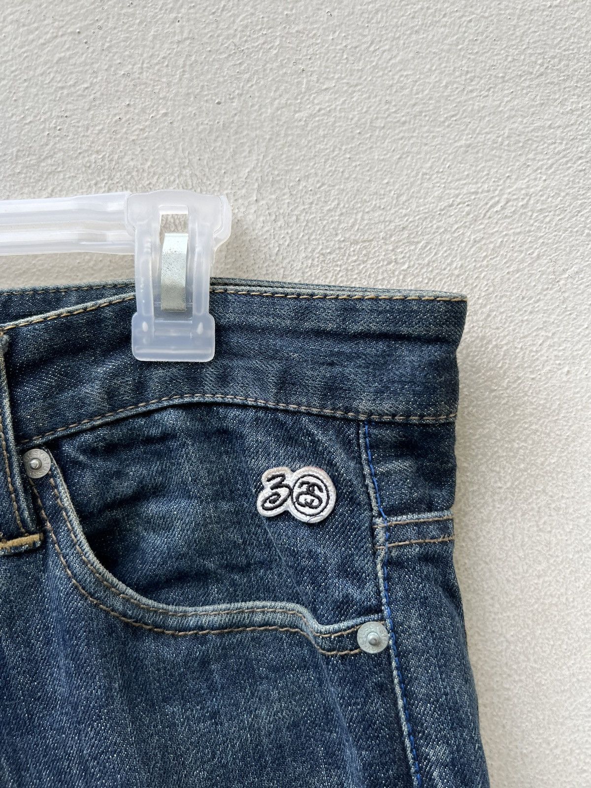 Stussy Stussy XXX Standing Firm For 30 Years Denim Jeans Size US 32 / EU 48 - 10 Thumbnail