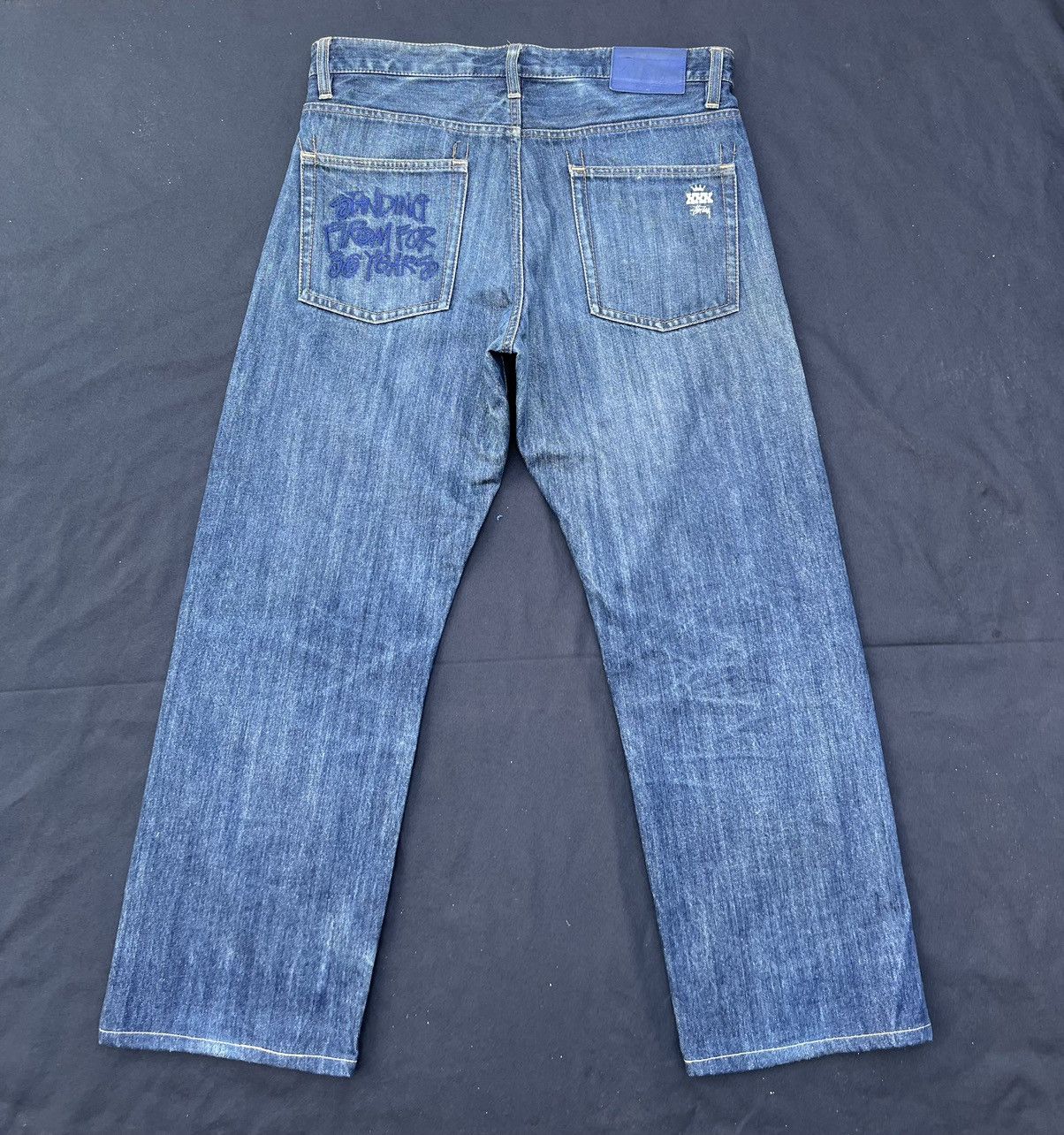 Stussy Stussy XXX Standing Firm For 30 Years Denim Jeans Size US 32 / EU 48 - 5 Thumbnail