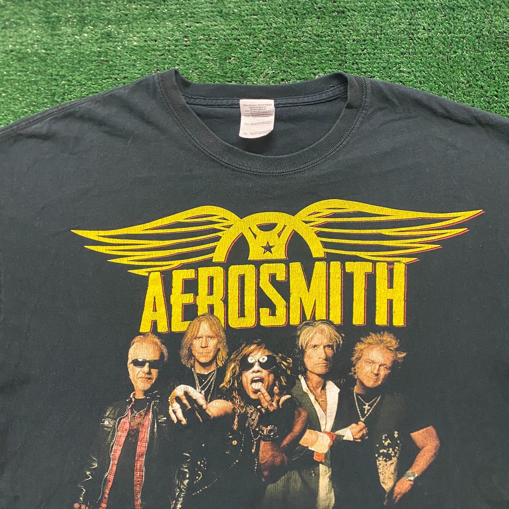 Aerosmith Aerosmith Global Warming Vintage Rock Band T-Shirt Size US XL / EU 56 / 4 - 2 Thumbnail