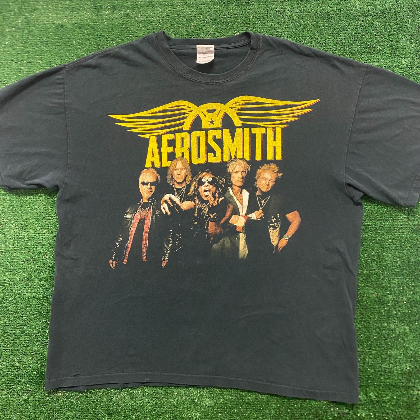 Aerosmith Aerosmith Global Warming Vintage Rock Band T-Shirt Size US XL / EU 56 / 4 - 1 Thumbnail