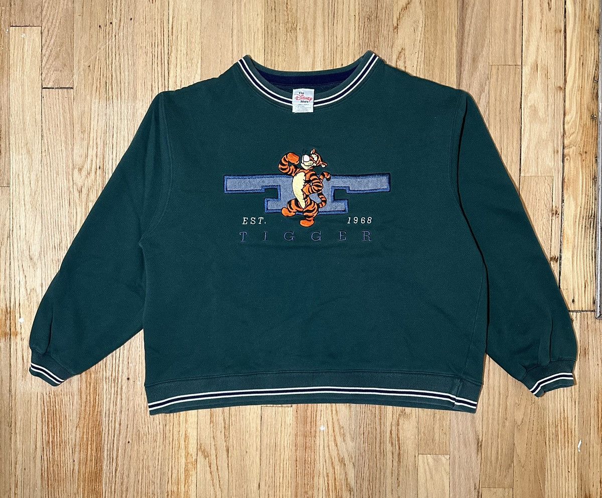 Vintage Disney Store Tigger Crewneck Sweatshirt