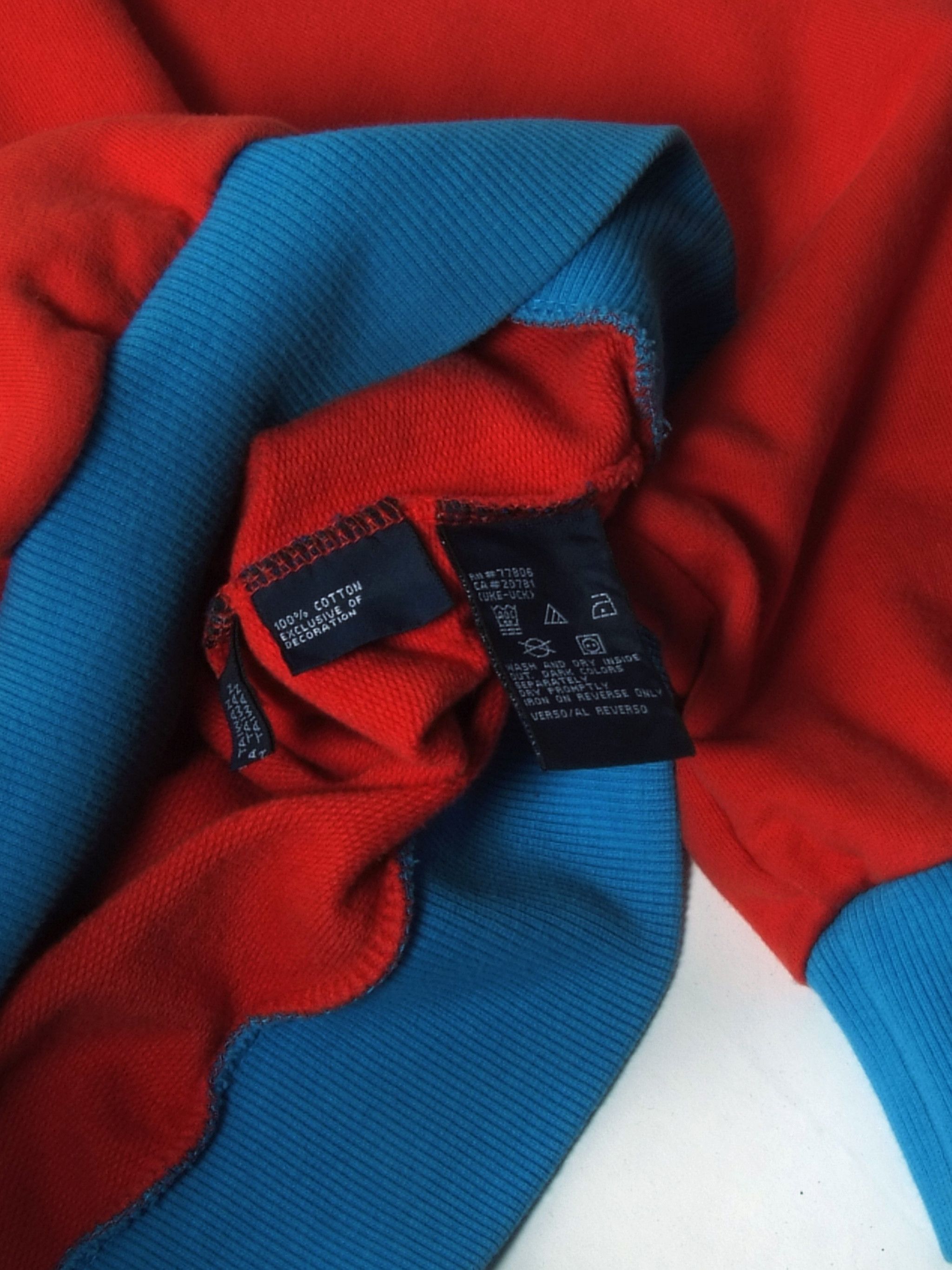 Tommy Hilfiger Vintage Tommy Hilfiger College Big Logo Hoodie (L) Size US L / EU 52-54 / 3 - 3 Thumbnail