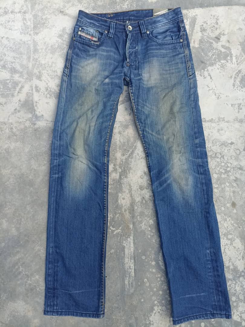 Diesel X Adidas selvedge strike denim jeans