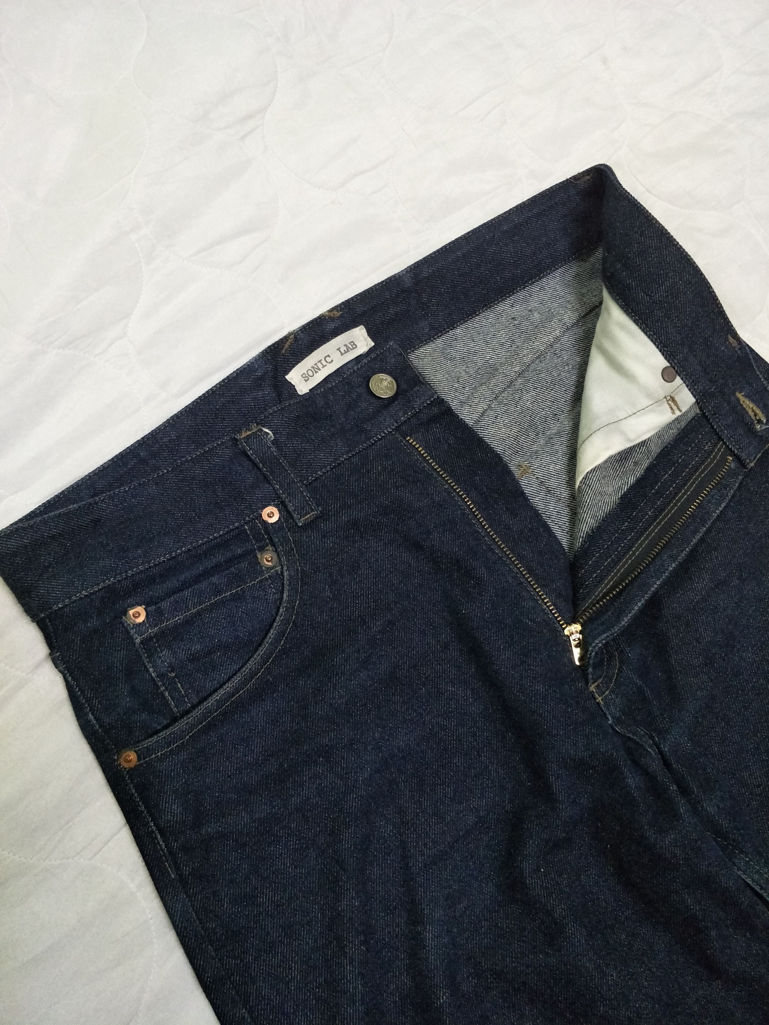Needles Sonic Lab by Nepenthes Blue Denim Size US 34 / EU 50 - 3 Thumbnail